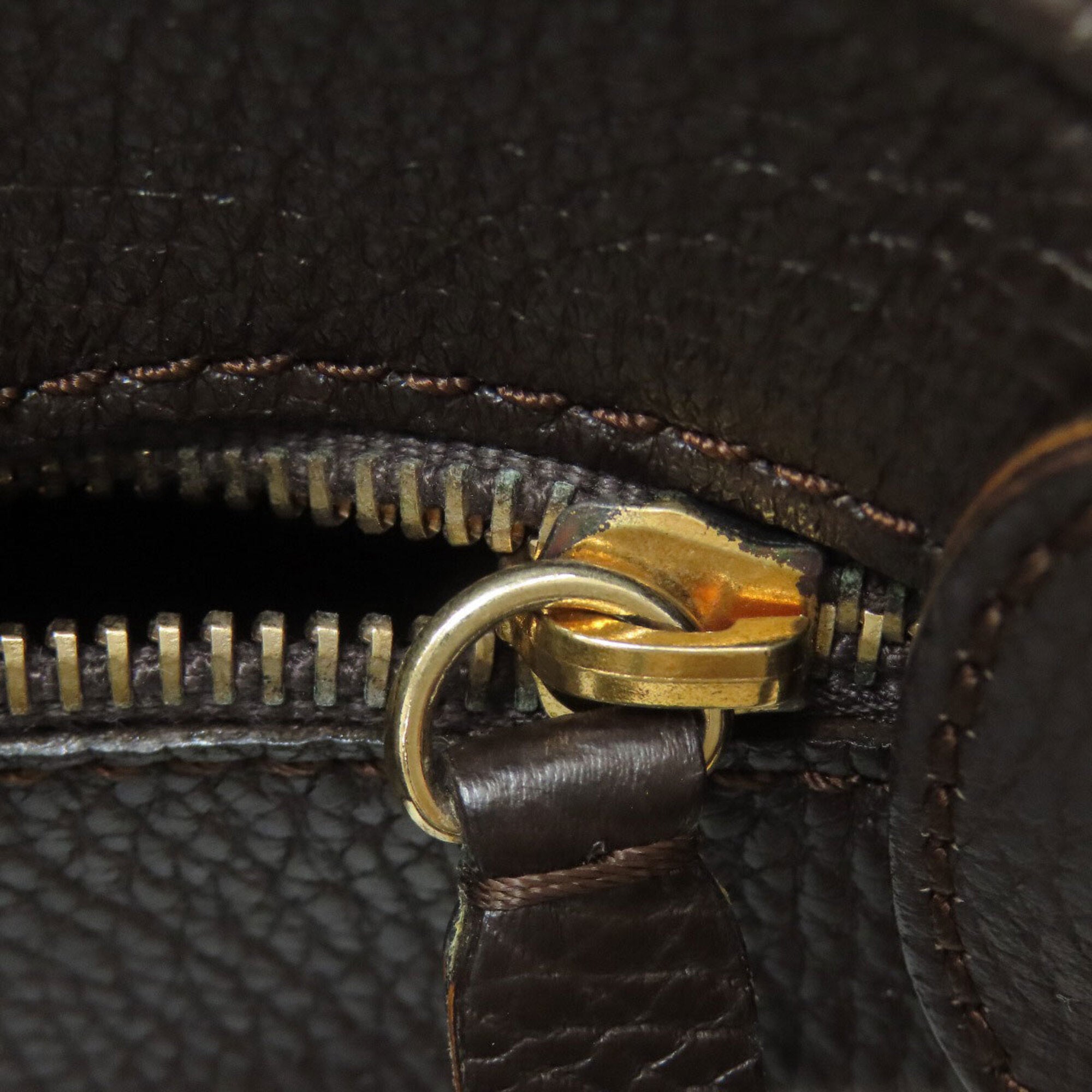 Tod's Dark Brown Leather Handbag (Pre-Owned)