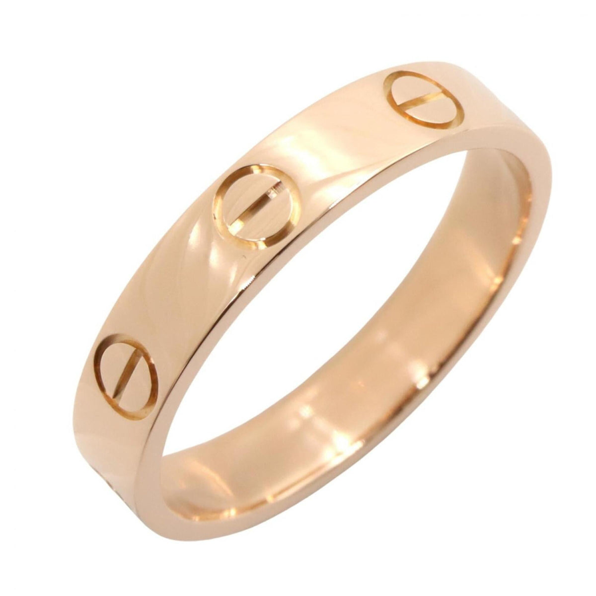 Cartier Gold Pink Gold (18K) Band Ring (Pre-Owned)