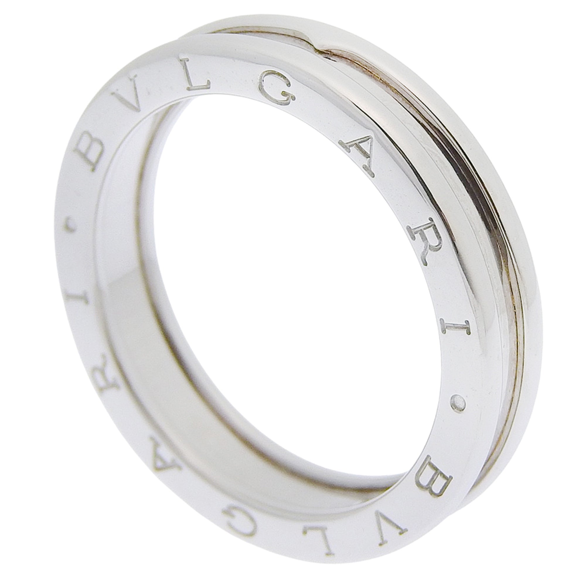 Bvlgari White Gold (18K) Band Ring (Pre-Owned)