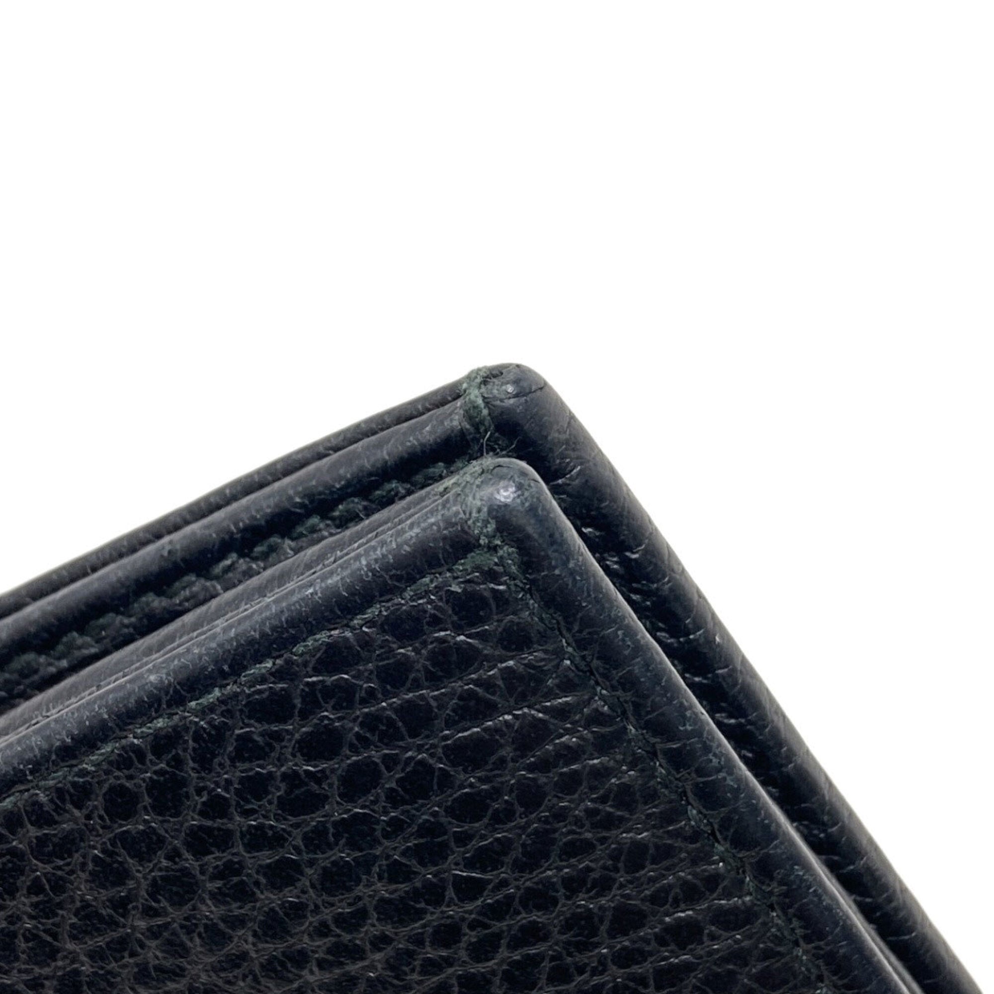Gucci Black Leather Wallet (Bi-Fold) (Pre-Owned)