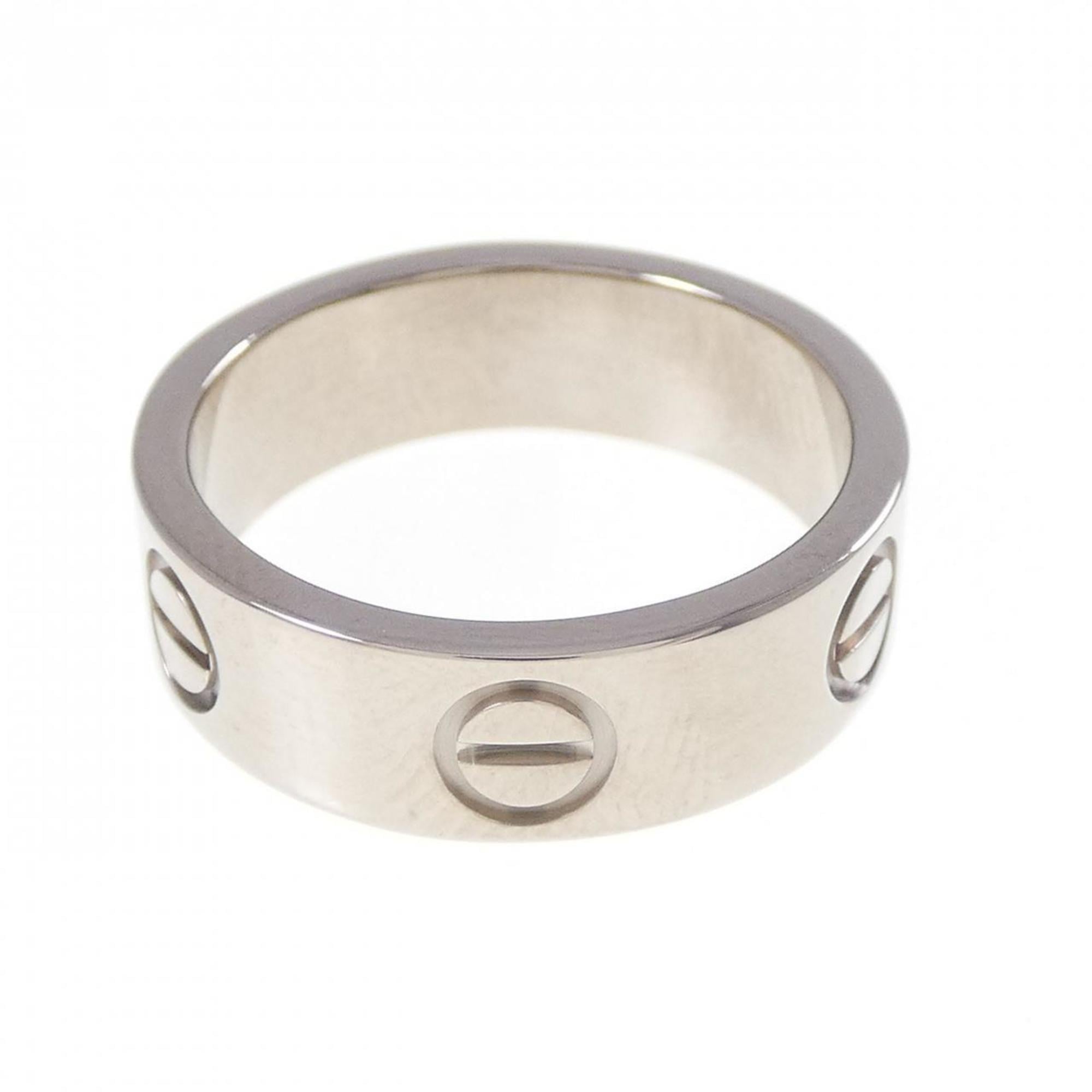 Cartier White Gold White Gold (18K) Band Ring (Pre-Owned)