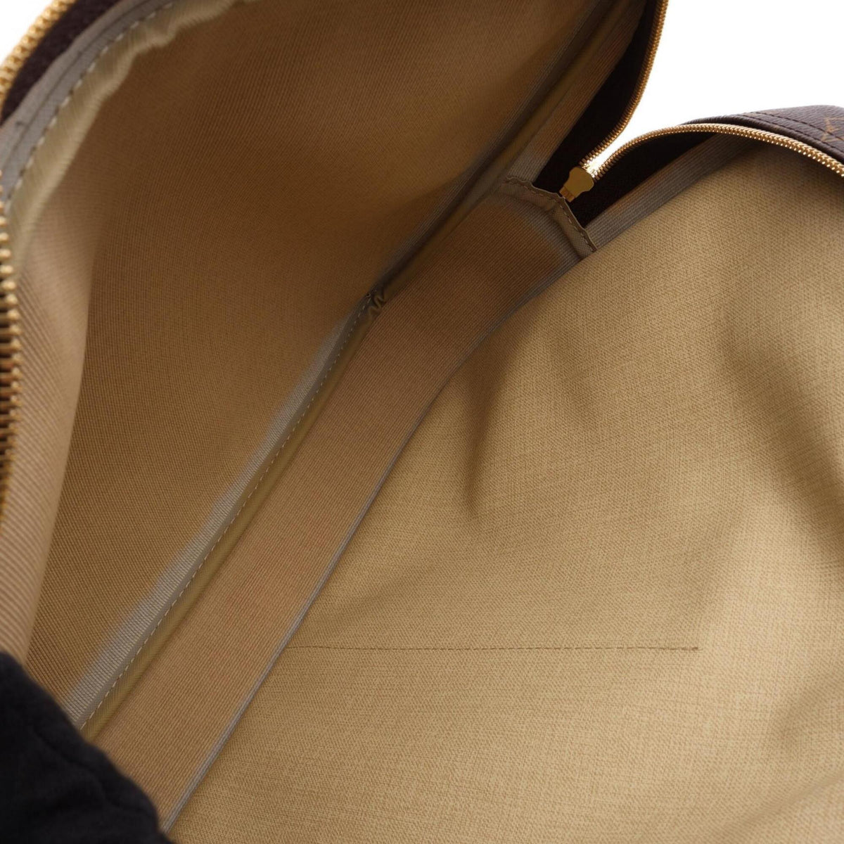 Louis Vuitton Brown Monogram Coated Canvas Handbag Shoulder Bag (Pre-Owned)