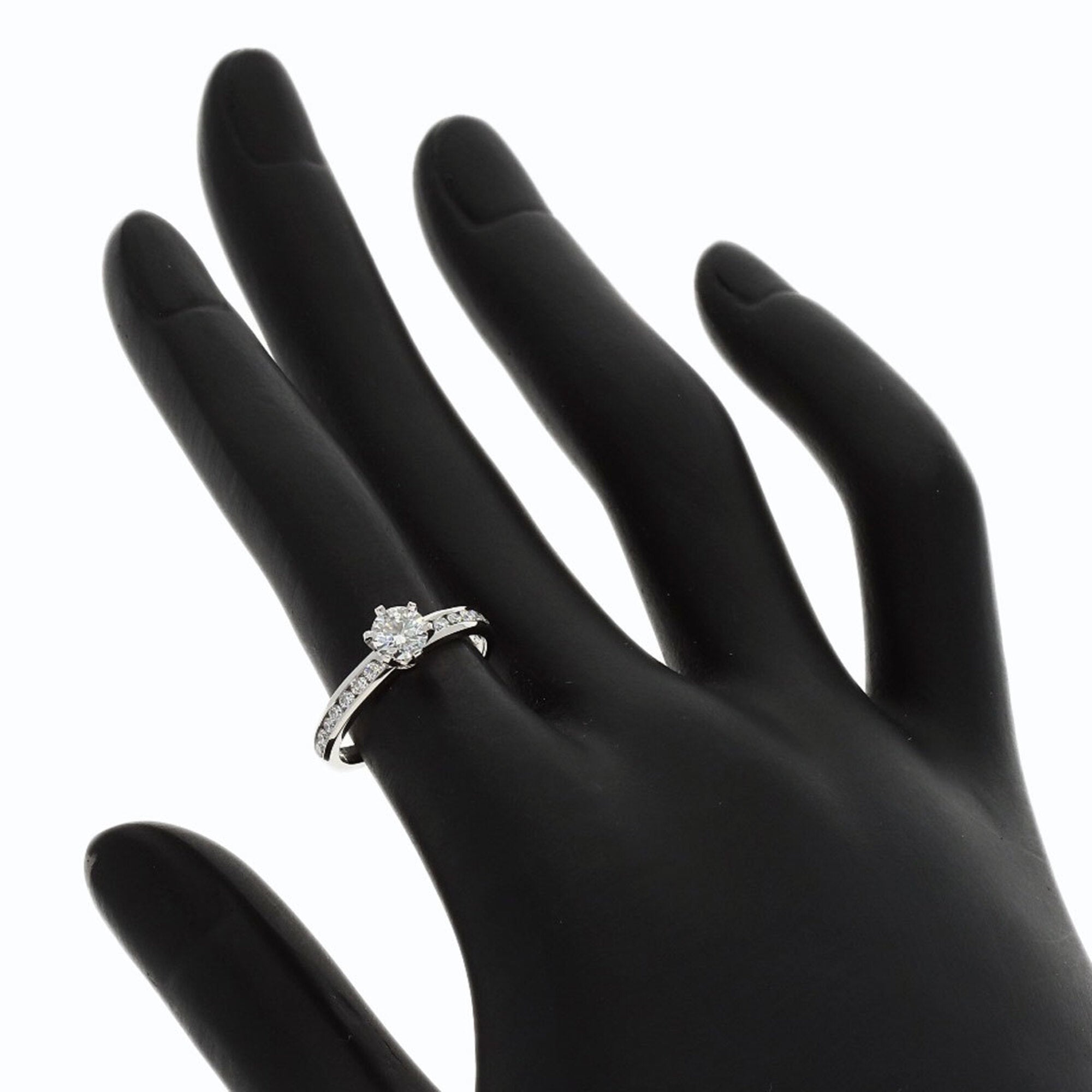 Tiffany Platinum 950 Band Ring (Pre-Owned)