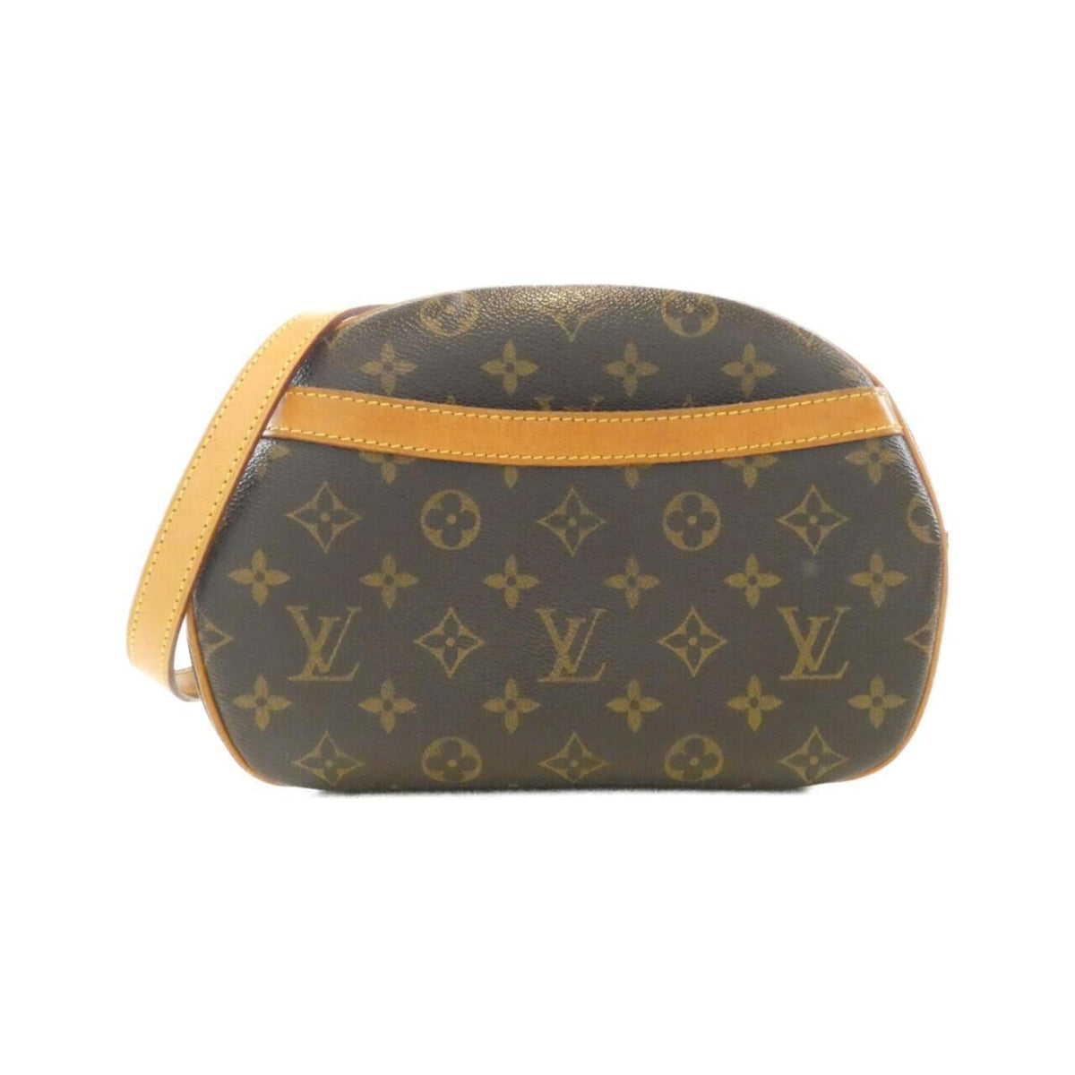 Louis Vuitton Monogram Marron Coated Canvas Shoulder Bag (Pre-Owned)