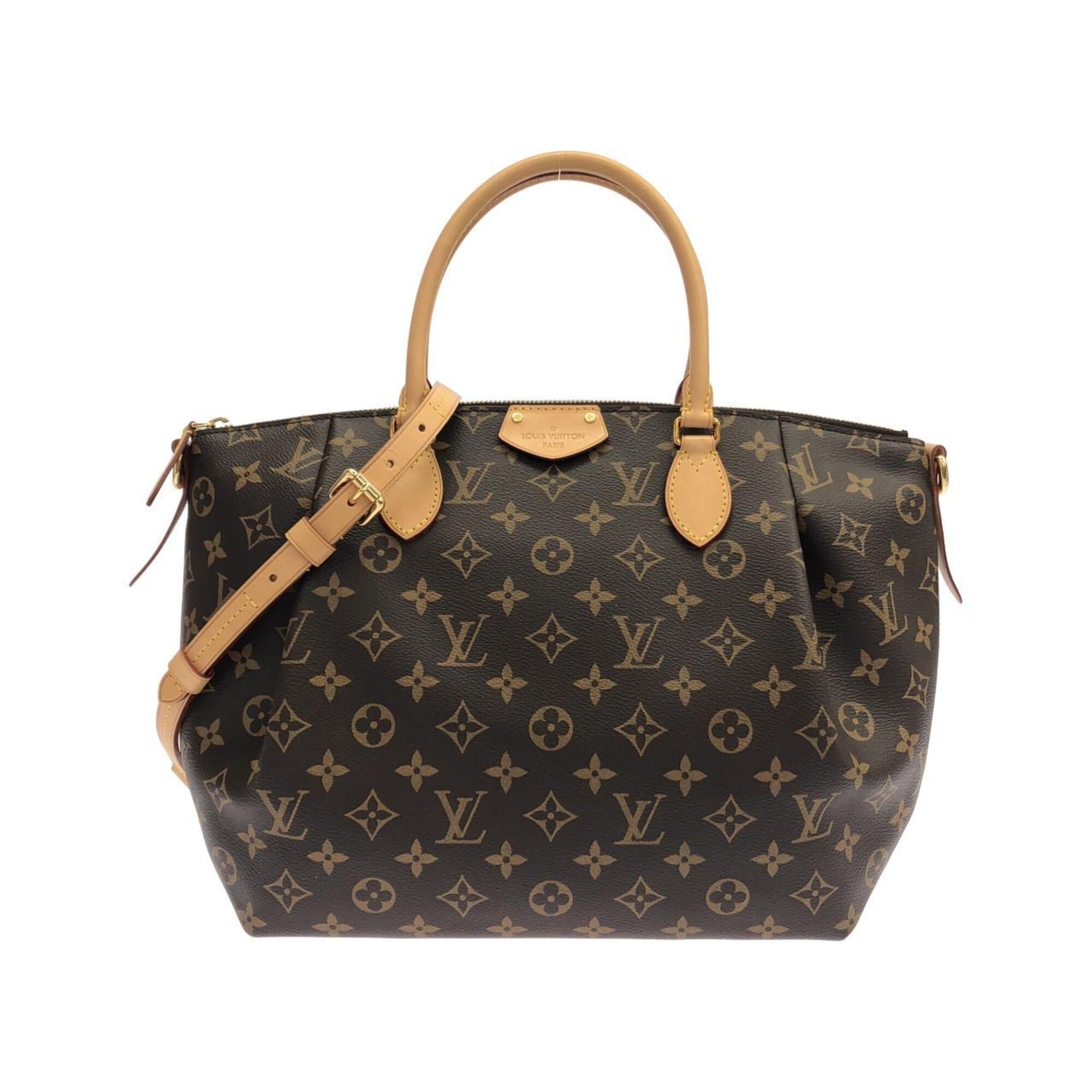 Louis Vuitton Marron Coated Canvas Handbag (Pre-Owned)