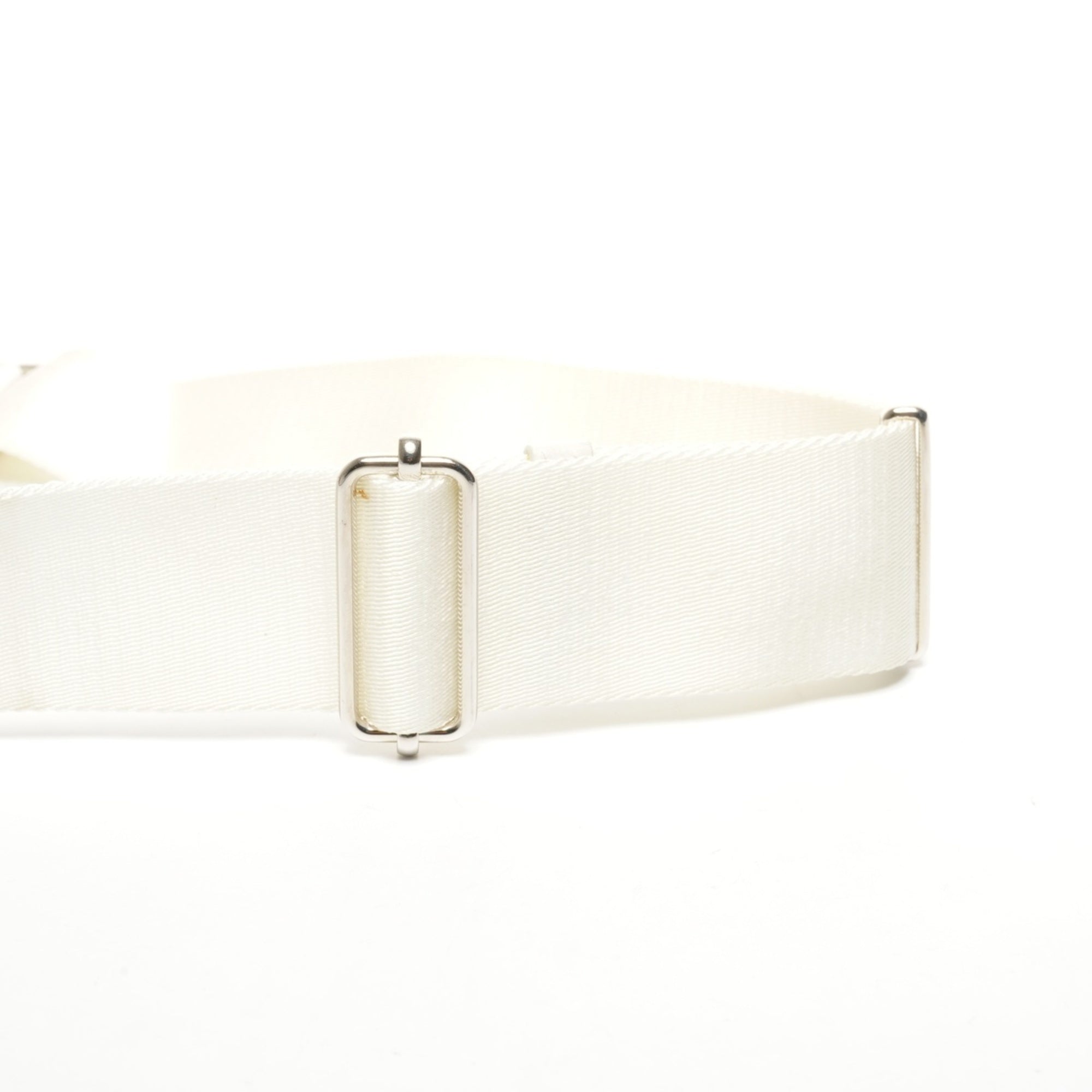 Prada White Nappa Leather Shoulder Bag (Pre-Owned)