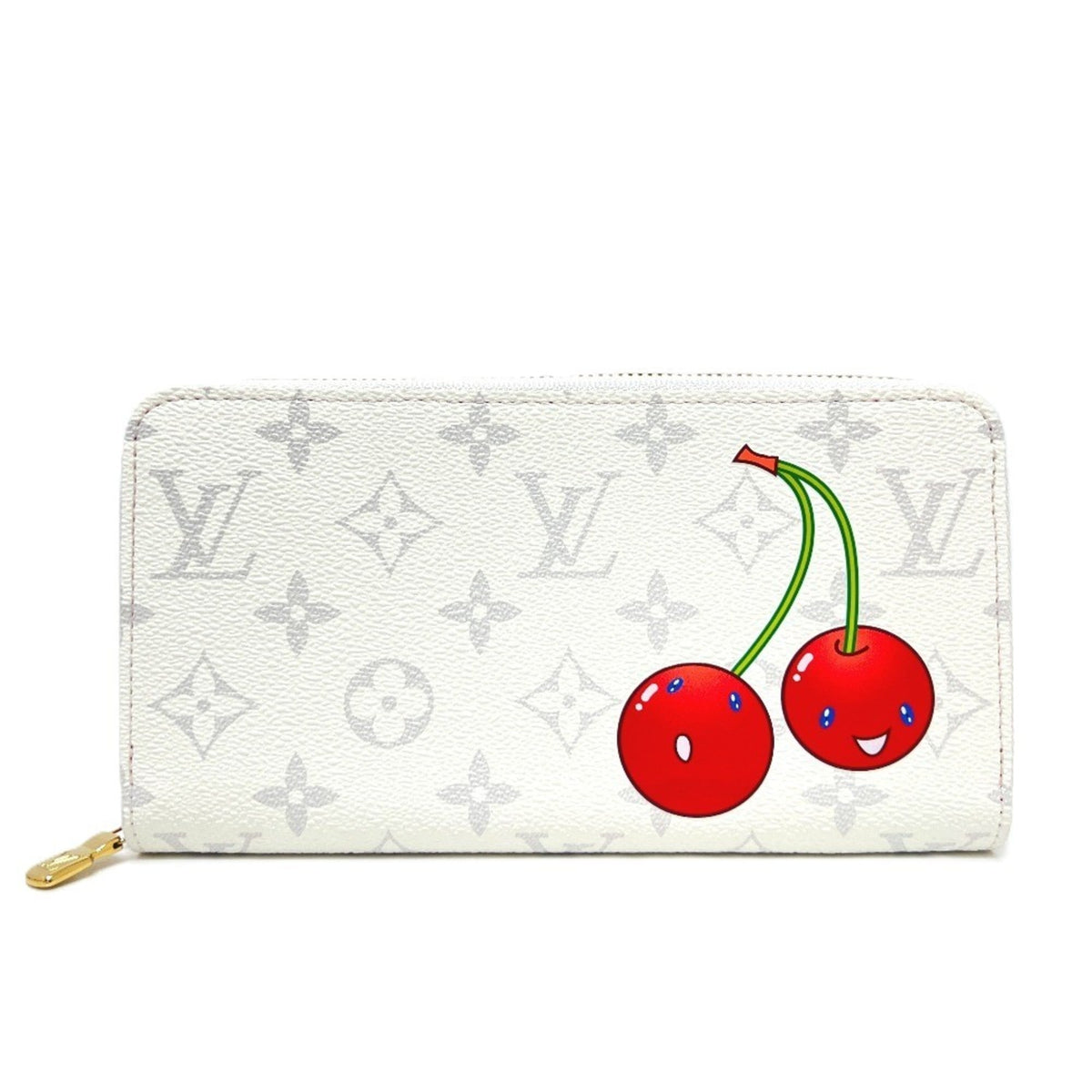 Louis Vuitton Monogram White Monogram Long Wallet (Bi-Fold) (Pre-Owned)