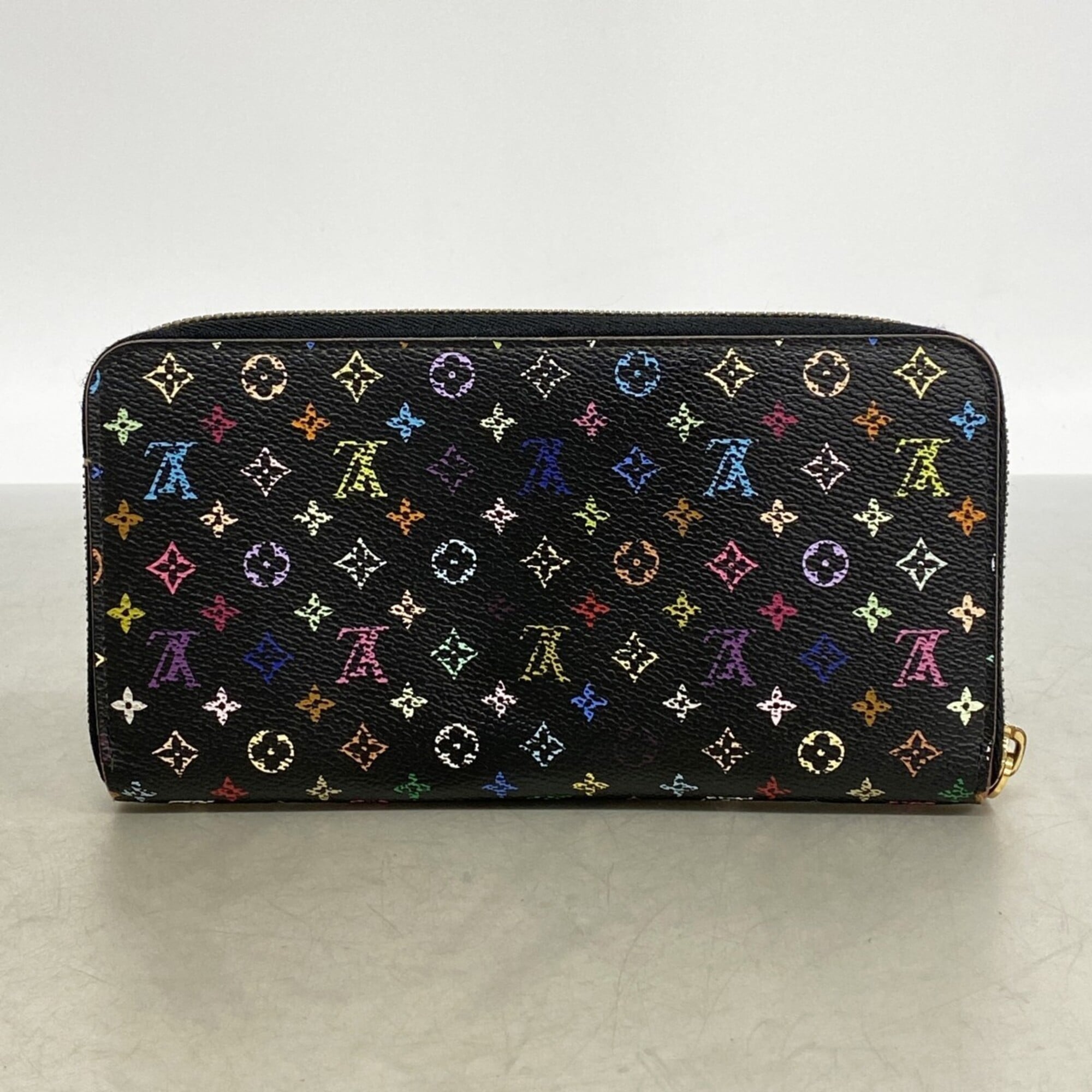 Louis Vuitton Grenade Noir Long Wallet (Bi-Fold) (Pre-Owned)