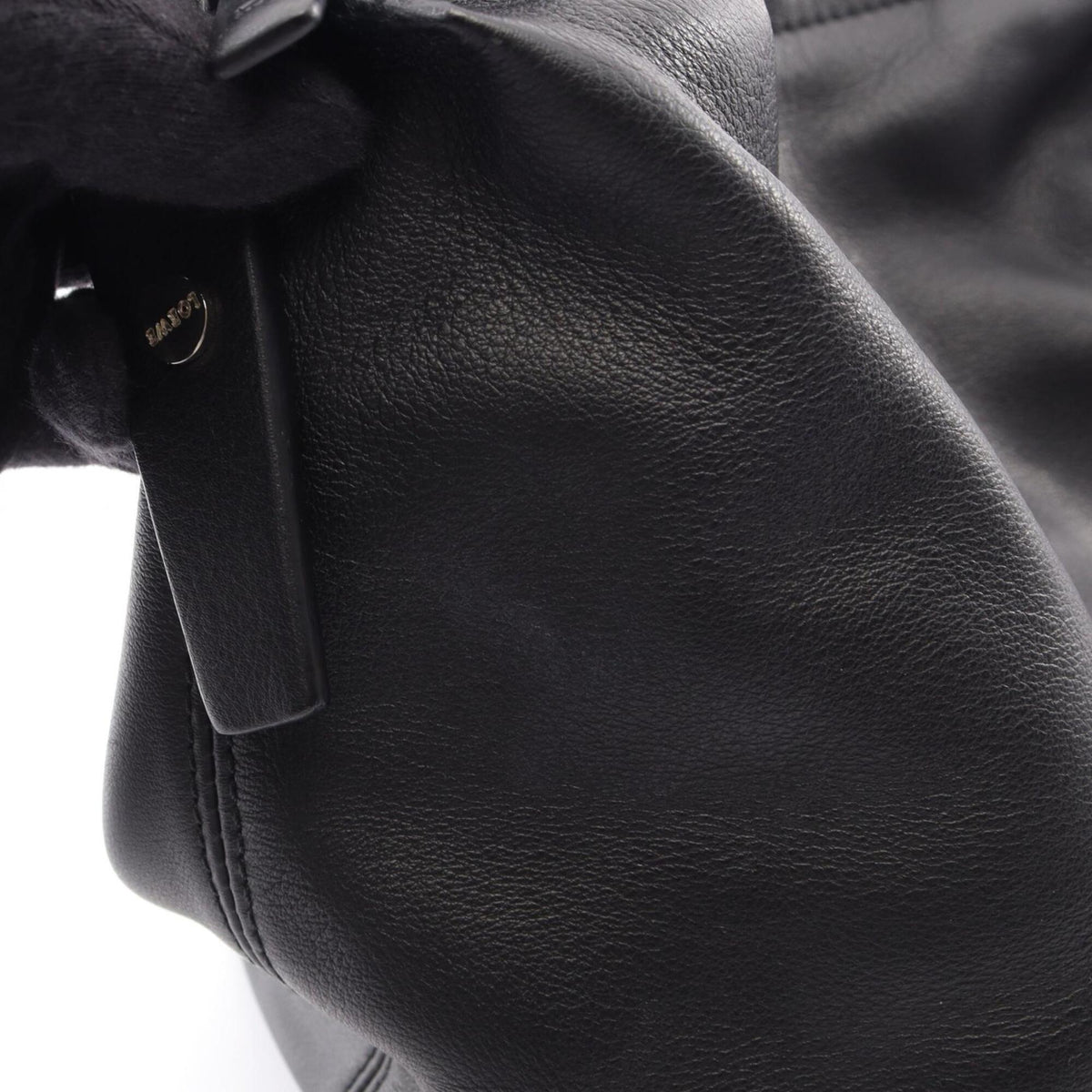 Loewe Black Leather Handbag Pouch (Pre-Owned)