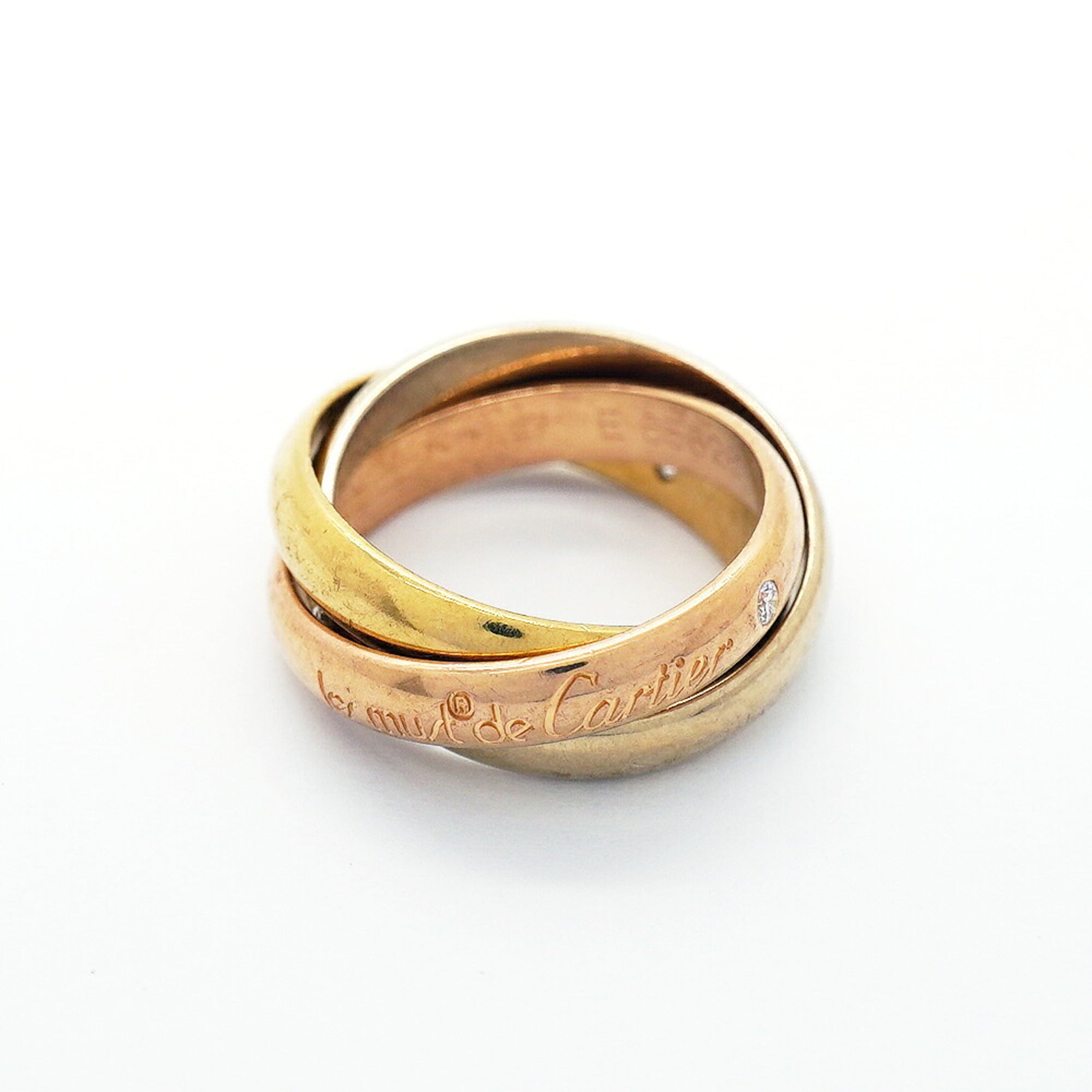 Cartier Yellow Gold (18K) Pink Gold (18K) White Gold (18K) Band Ring (Pre-Owned)