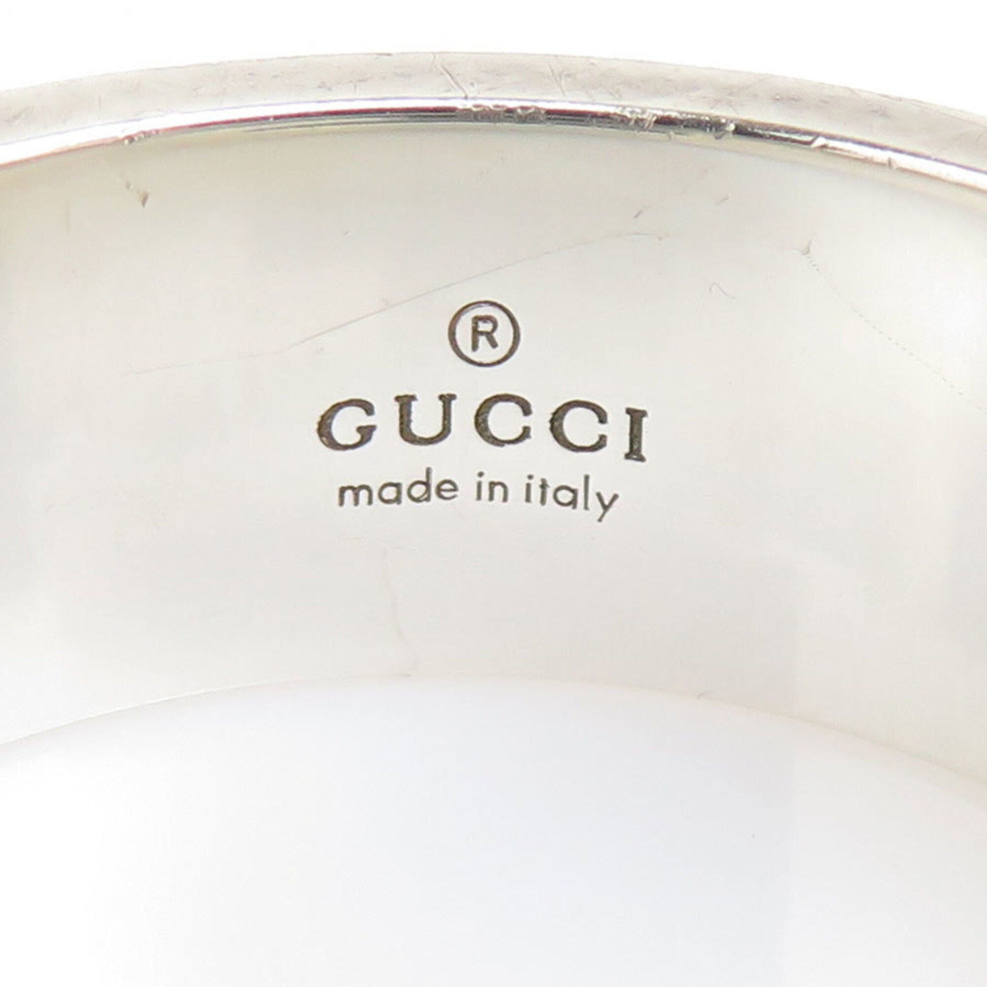 Gucci Silver Silver 925 Band Ring (Pre-Owned)