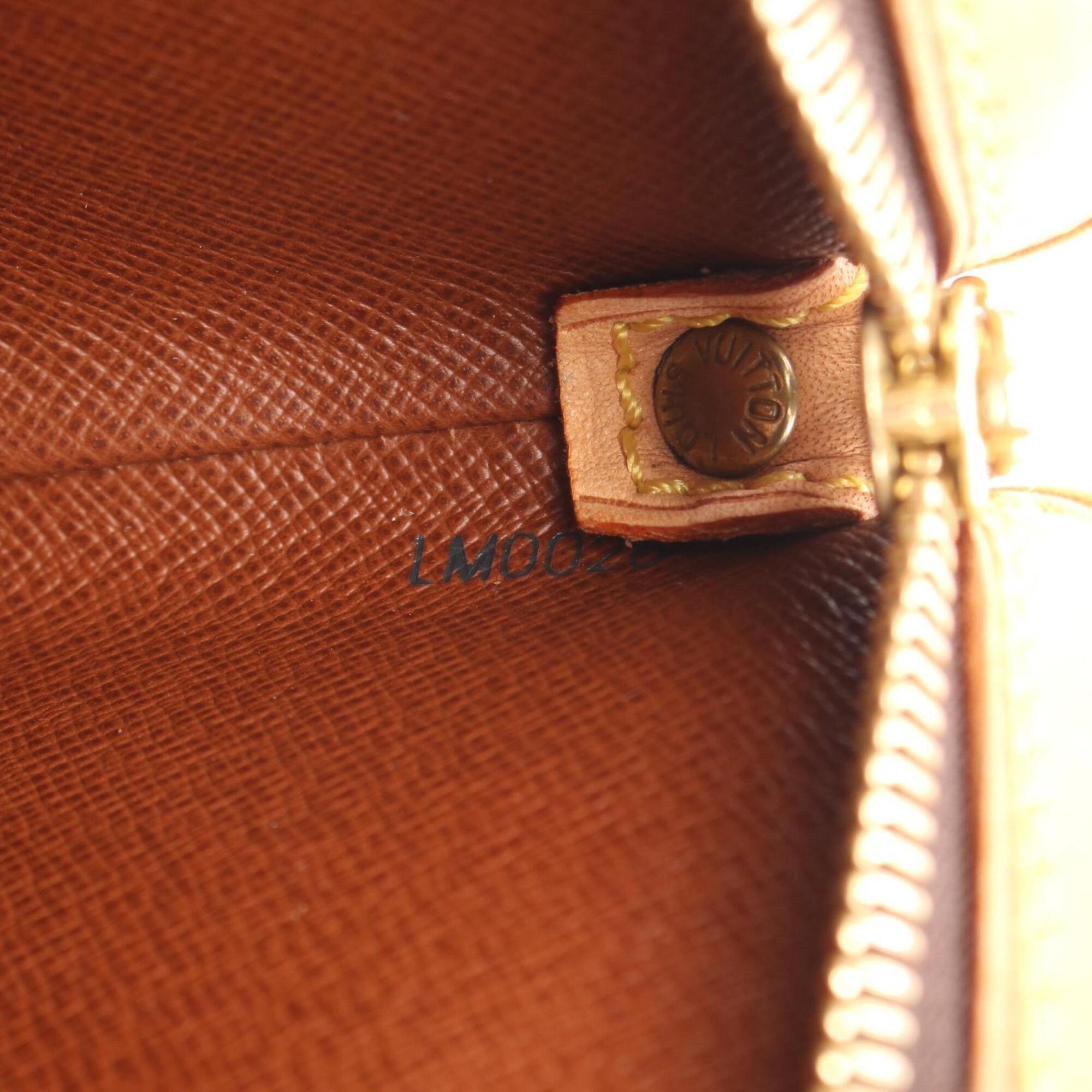 Louis Vuitton Brown Pvc Leather Handbag Shoulder Bag (Pre-Owned)