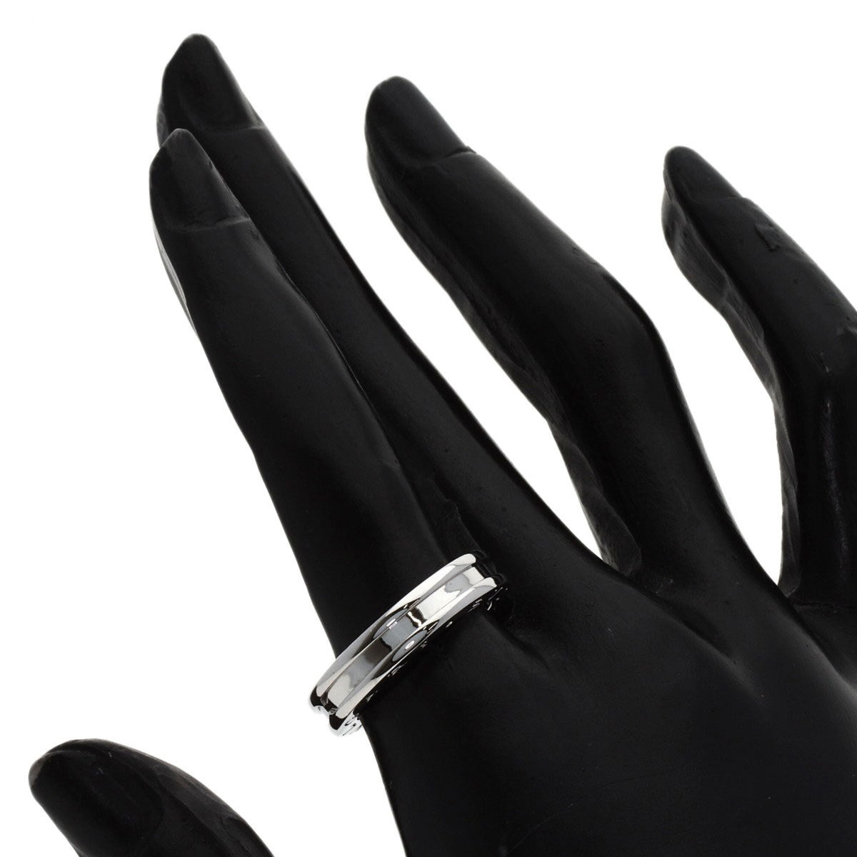 Bvlgari White Gold (18K) Band Ring (Pre-Owned)