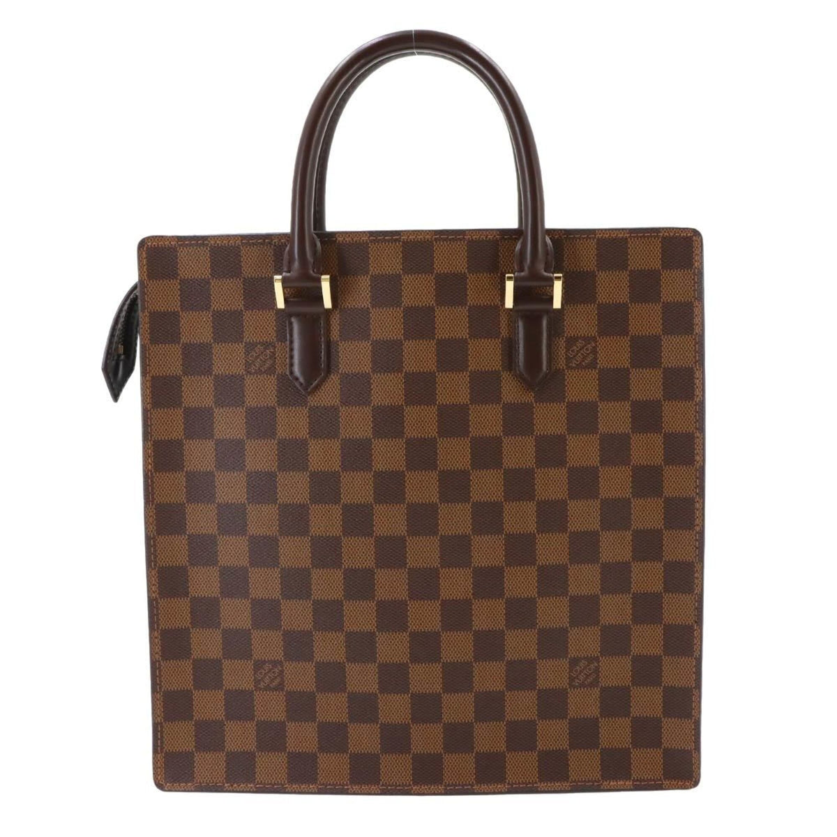 Louis Vuitton Brown Damier Canvas Ebene Damier Canvas Handbag Tote Bag (Pre-Owned)