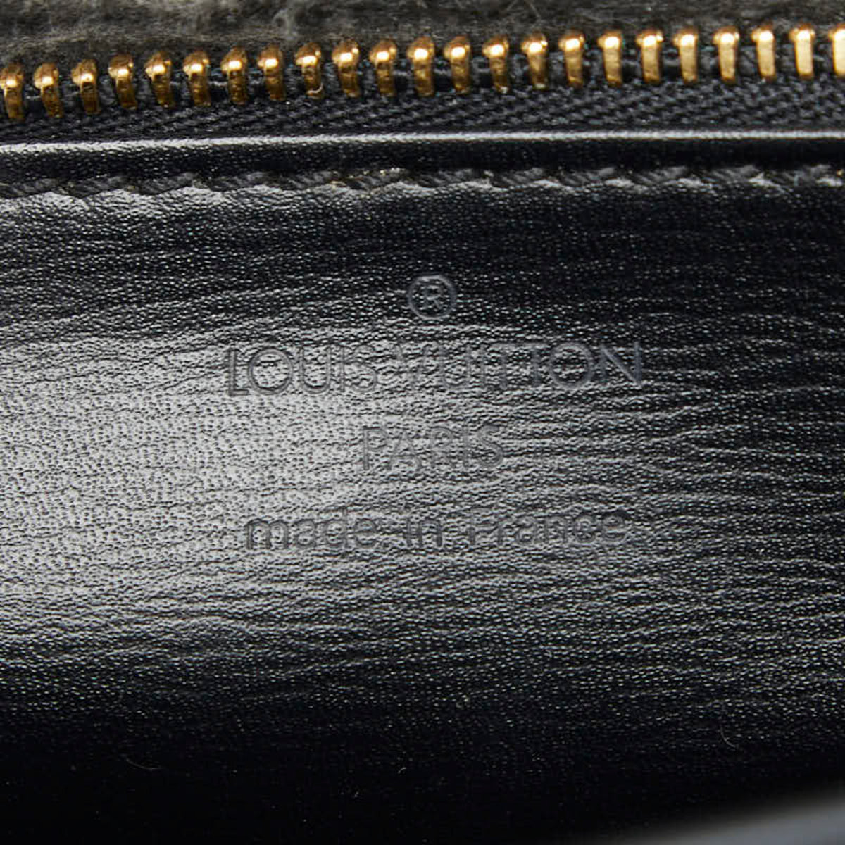 Louis Vuitton Black Pvc Leather Handbag (Pre-Owned)