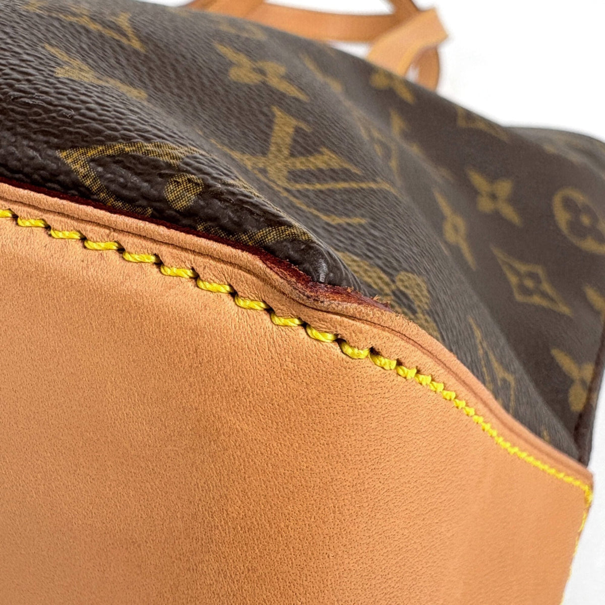 Louis Vuitton Brown Monogram Shoulder Bag Tote Bag (Pre-Owned)