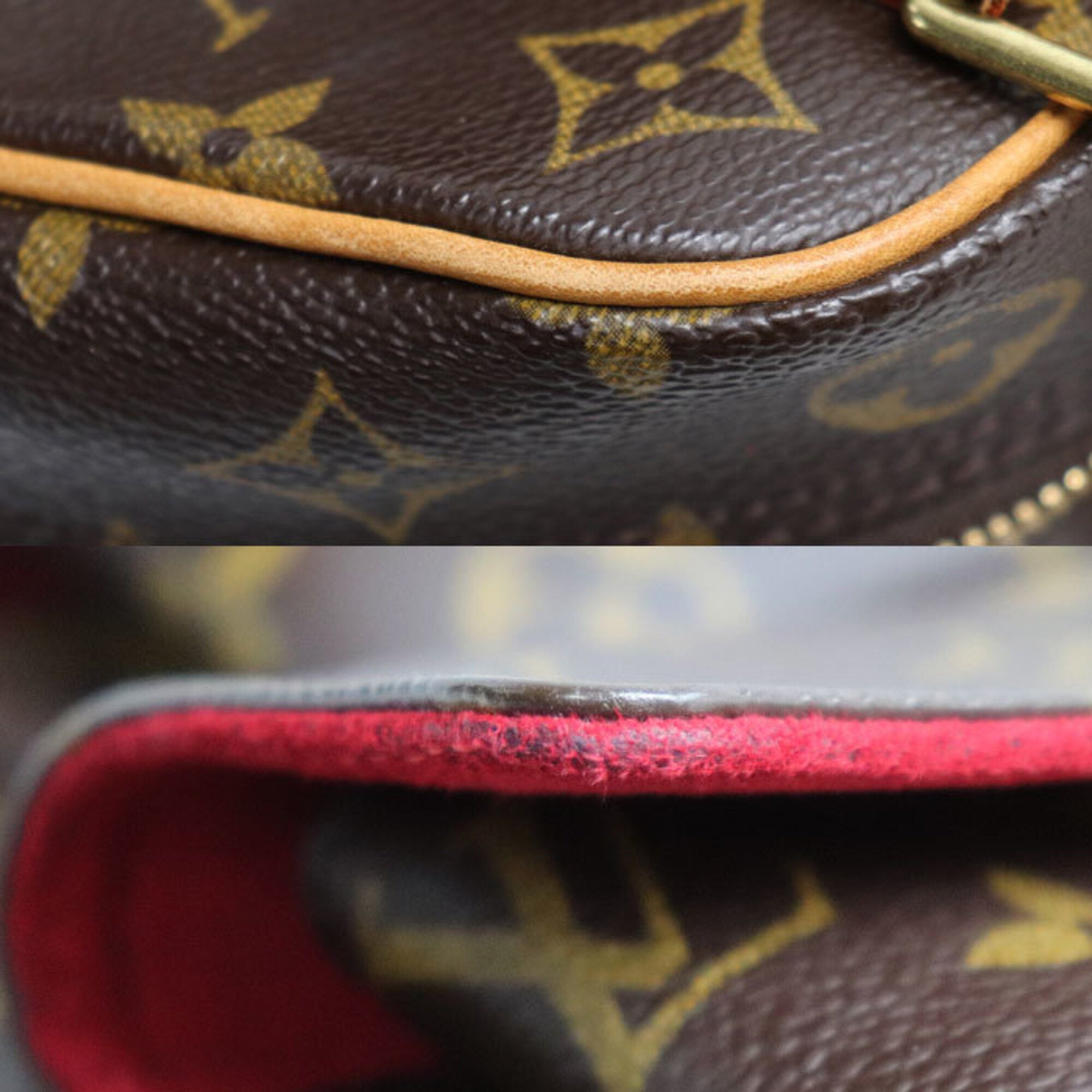Louis Vuitton Brown Monogram Handbag (Pre-Owned)