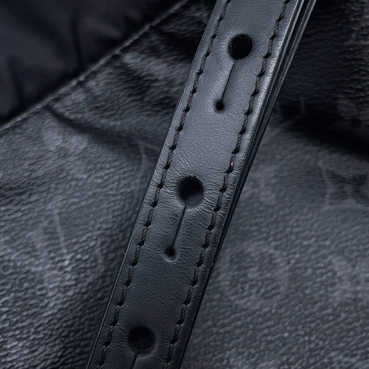 Louis Vuitton Monogram Eclipse Black Noir Monogram Eclipse Shoulder Bag (Pre-Owned)
