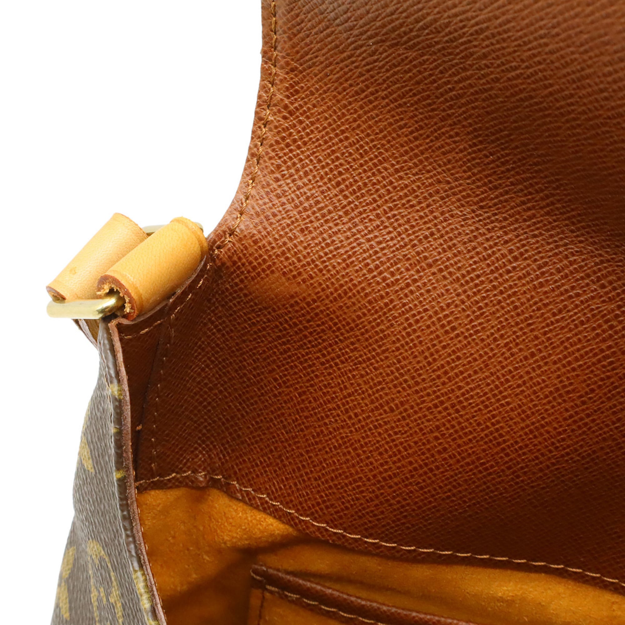 Louis Vuitton Brown Monogram Canvas Pvc Coated Canvas Shoulder Bag (Pre-Owned)