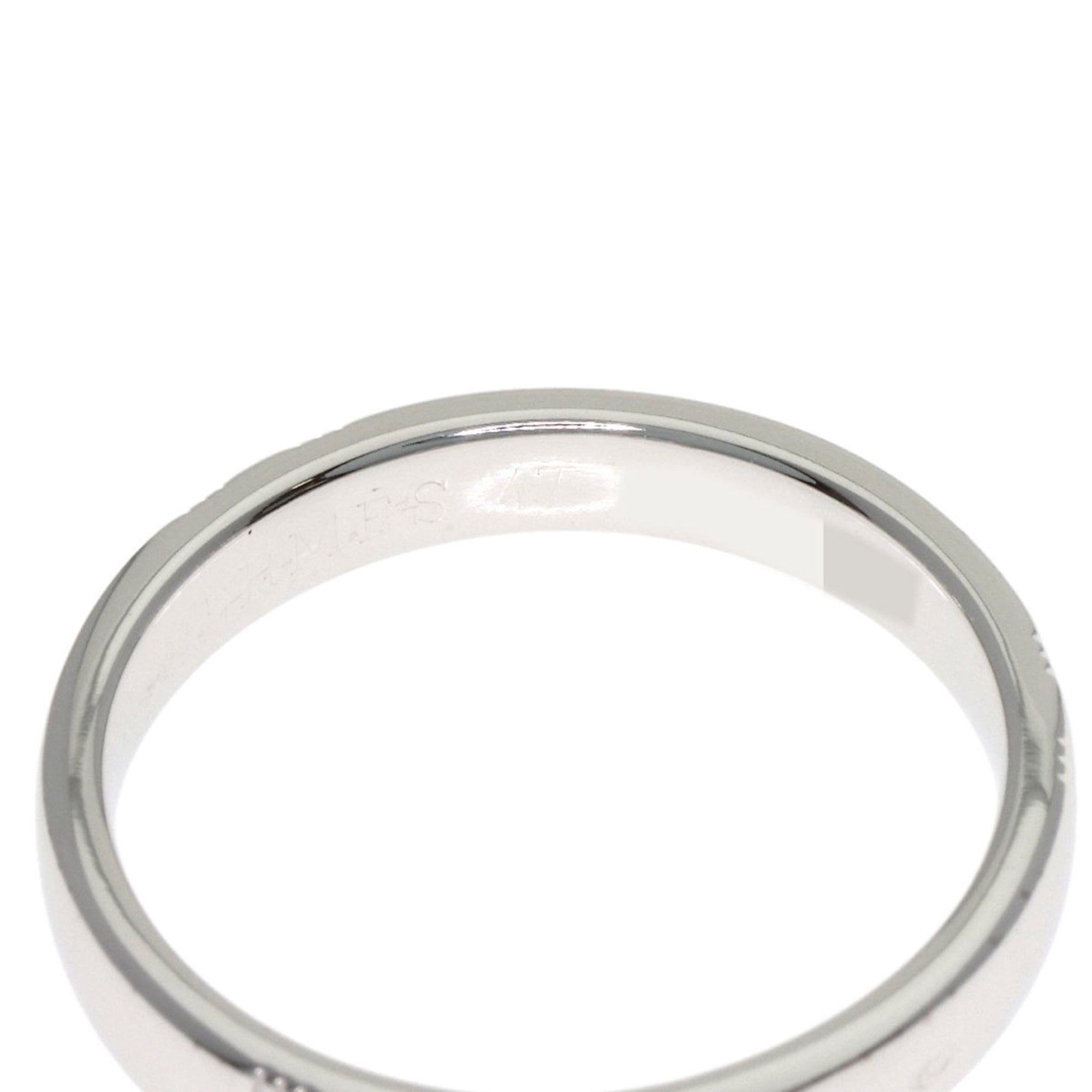 Hermes White Gold (18K) Band Ring (Pre-Owned)