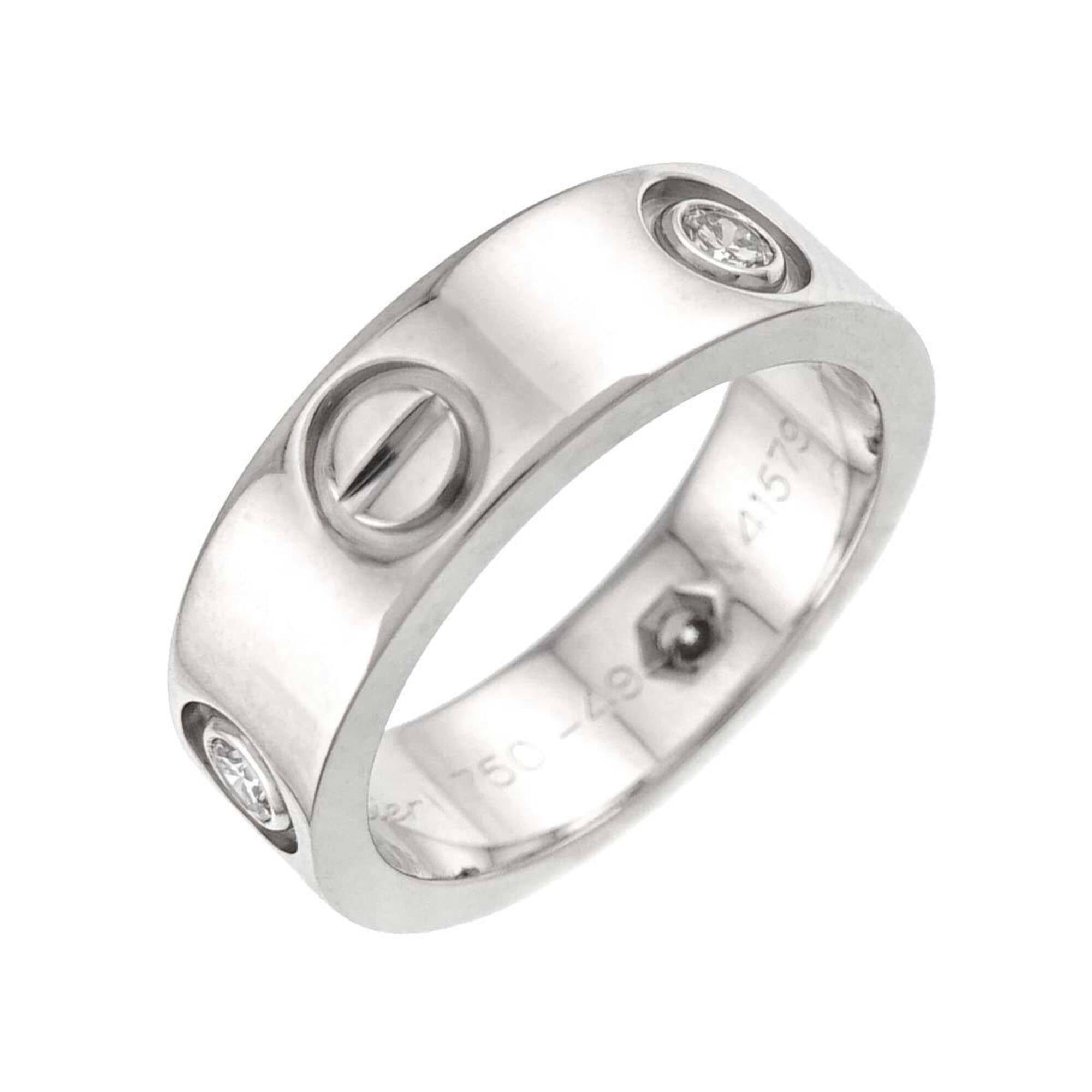 Cartier White Gold (18K) Band Ring (Pre-Owned)
