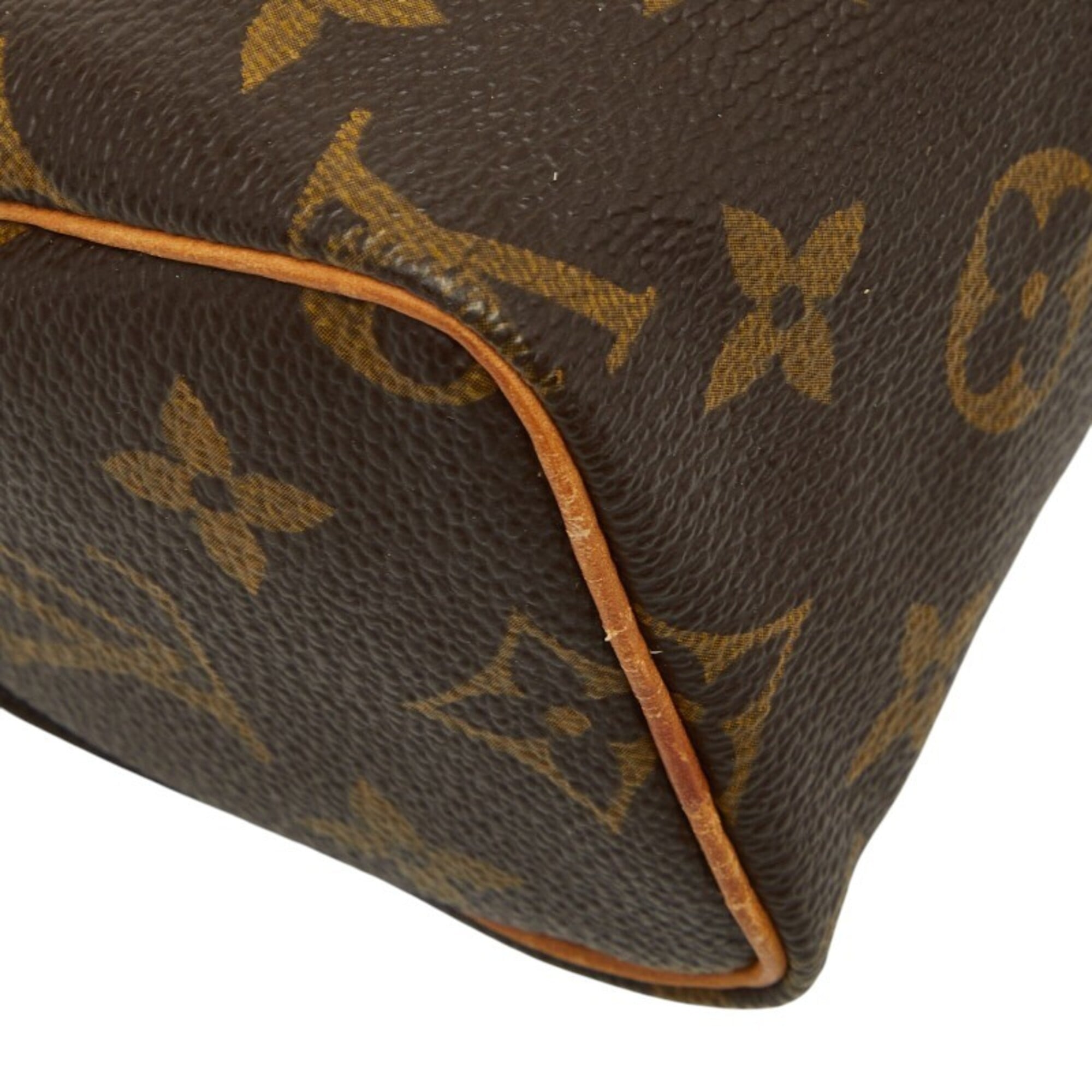 Louis Vuitton Brown Pvc Leather Handbag Shoulder Bag (Pre-Owned)