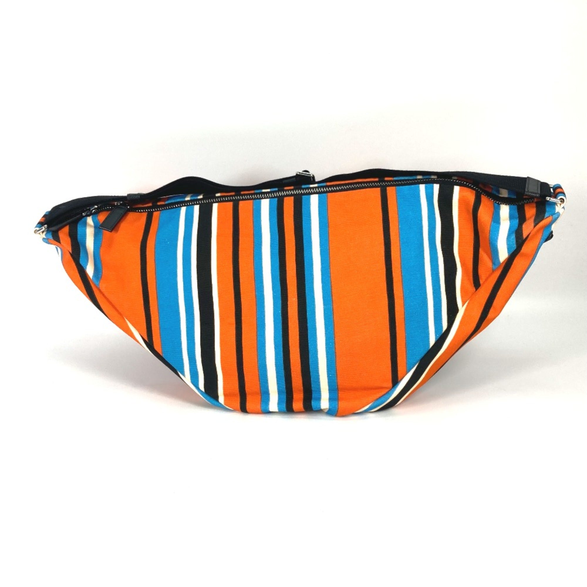 Prada Orange Cloth Shoulder Bag (Pre-Owned)