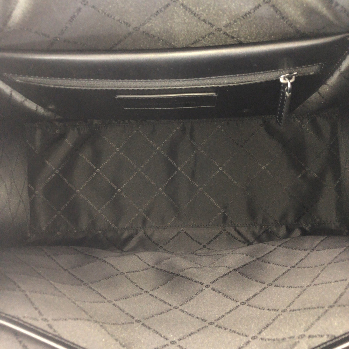 Michael Kors Gray Leather Shoulder Bag Tote Bag (Pre-Owned)