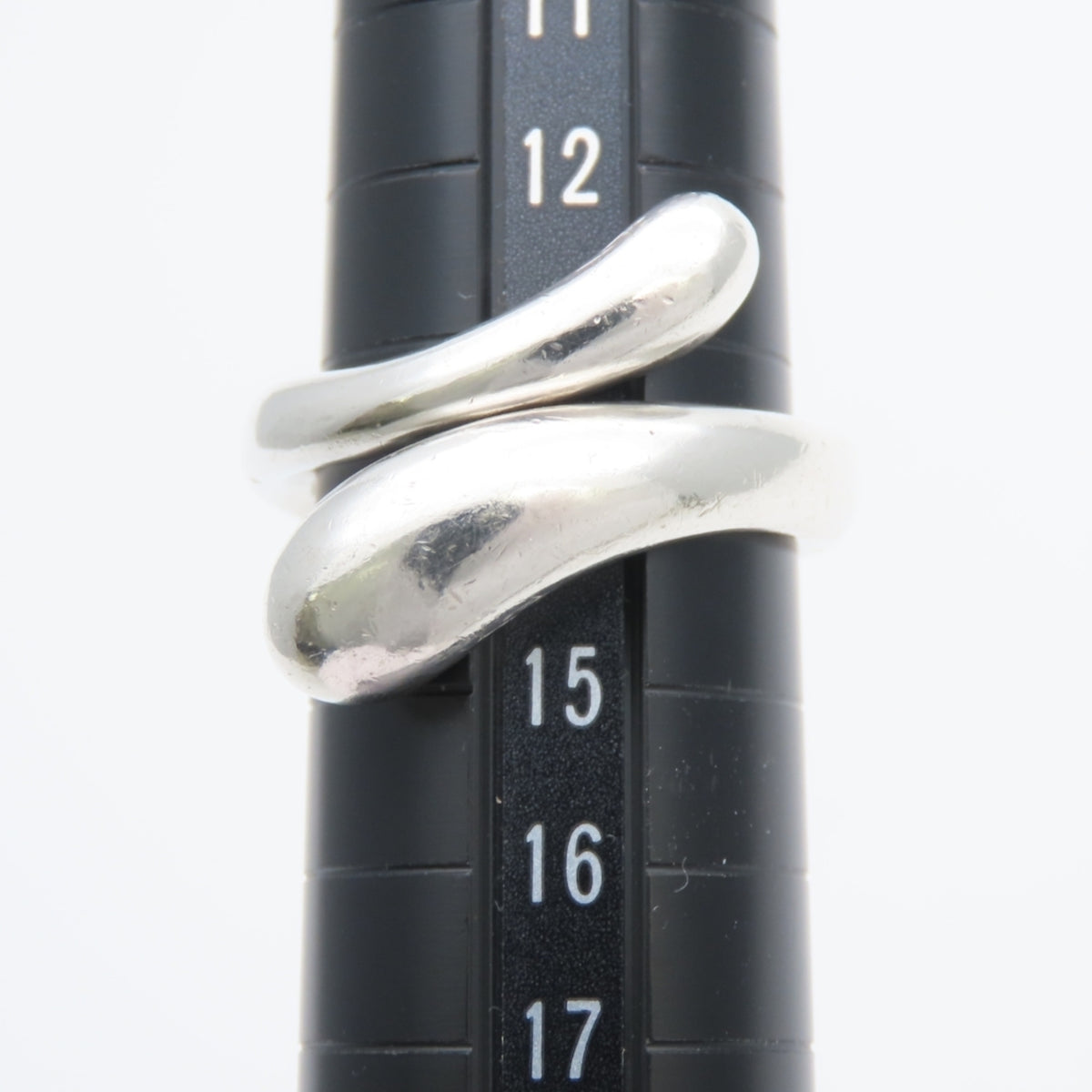 Tiffany Silver Silver 925 Band Ring (Pre-Owned)