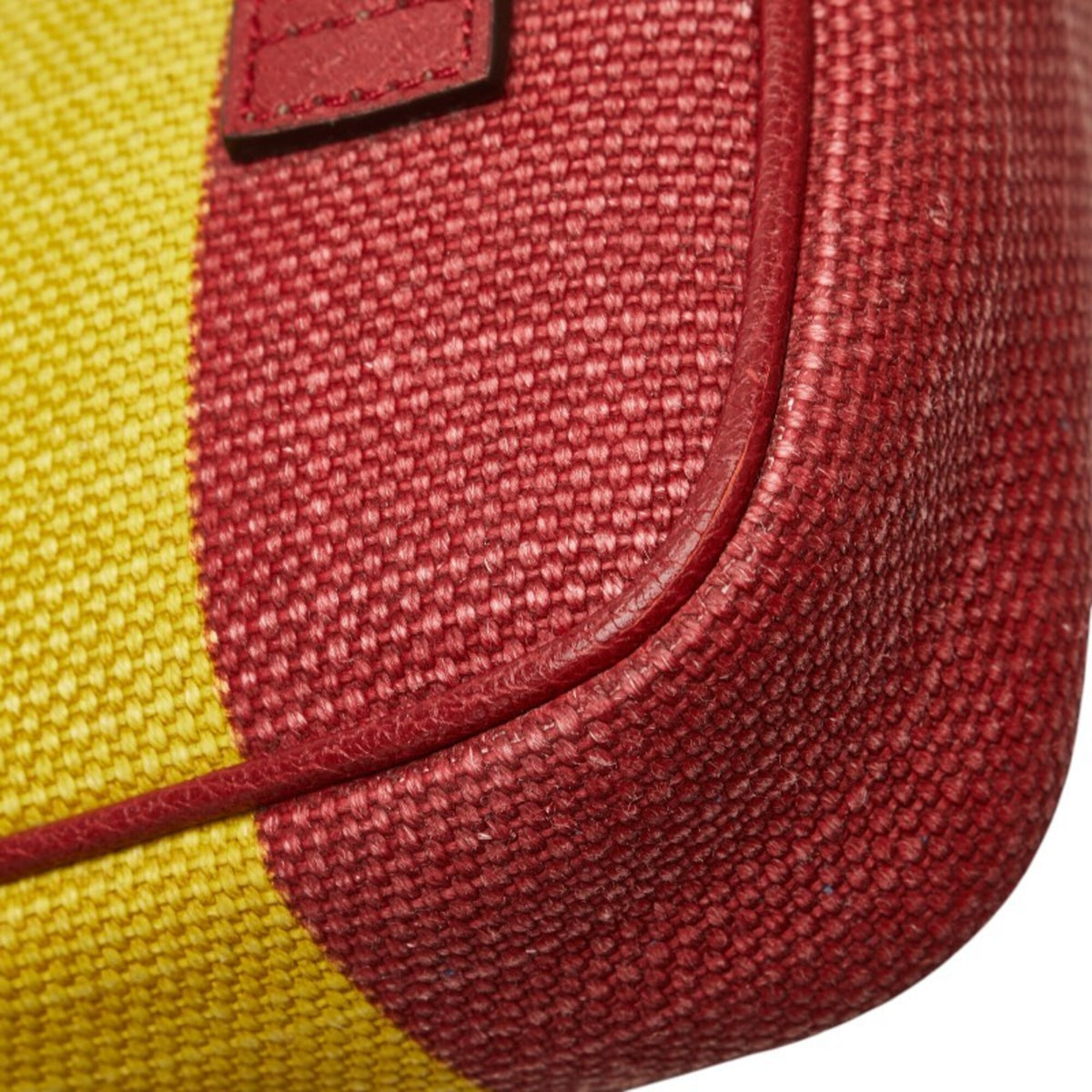 Gucci Multi-Color Canvas Leather Sling Bag (Pre-Owned)