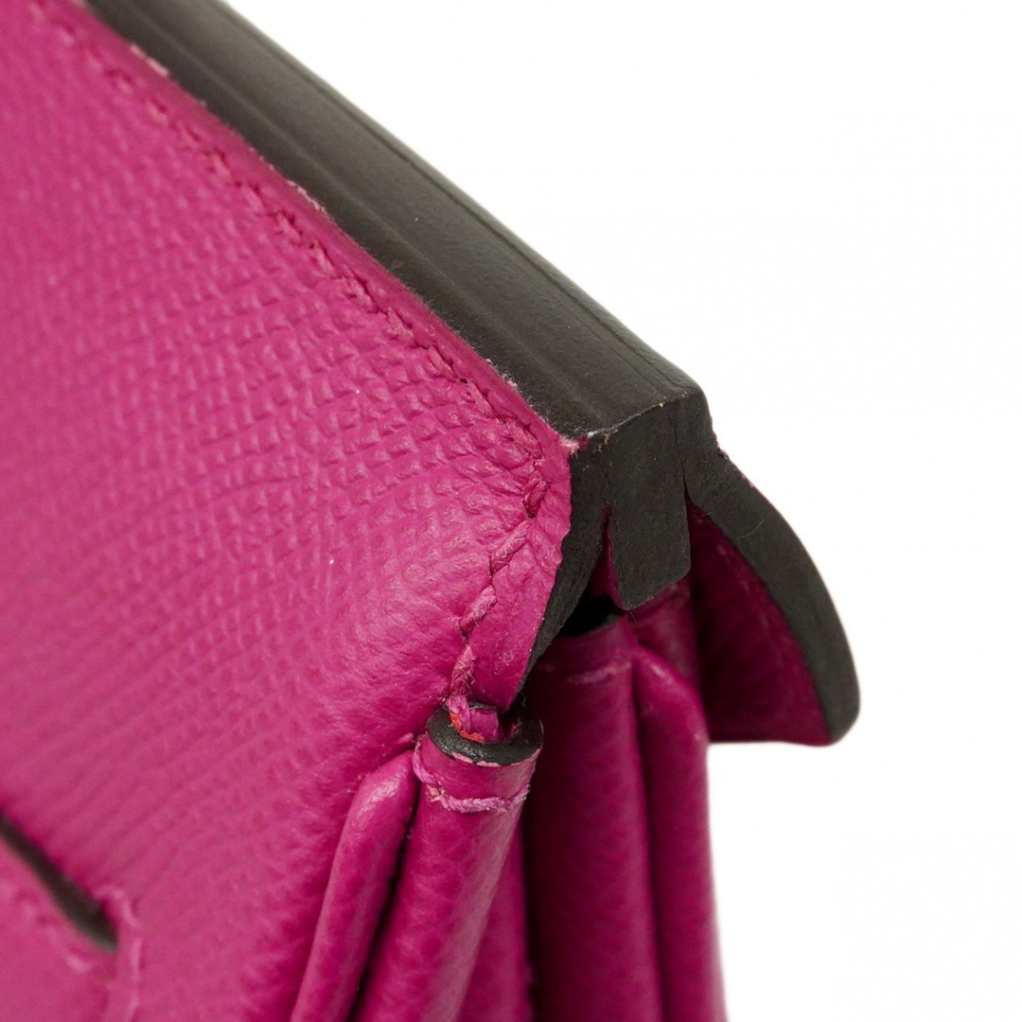 Hermes Rose Purple Epsom Leather Handbag (Pre-Owned)