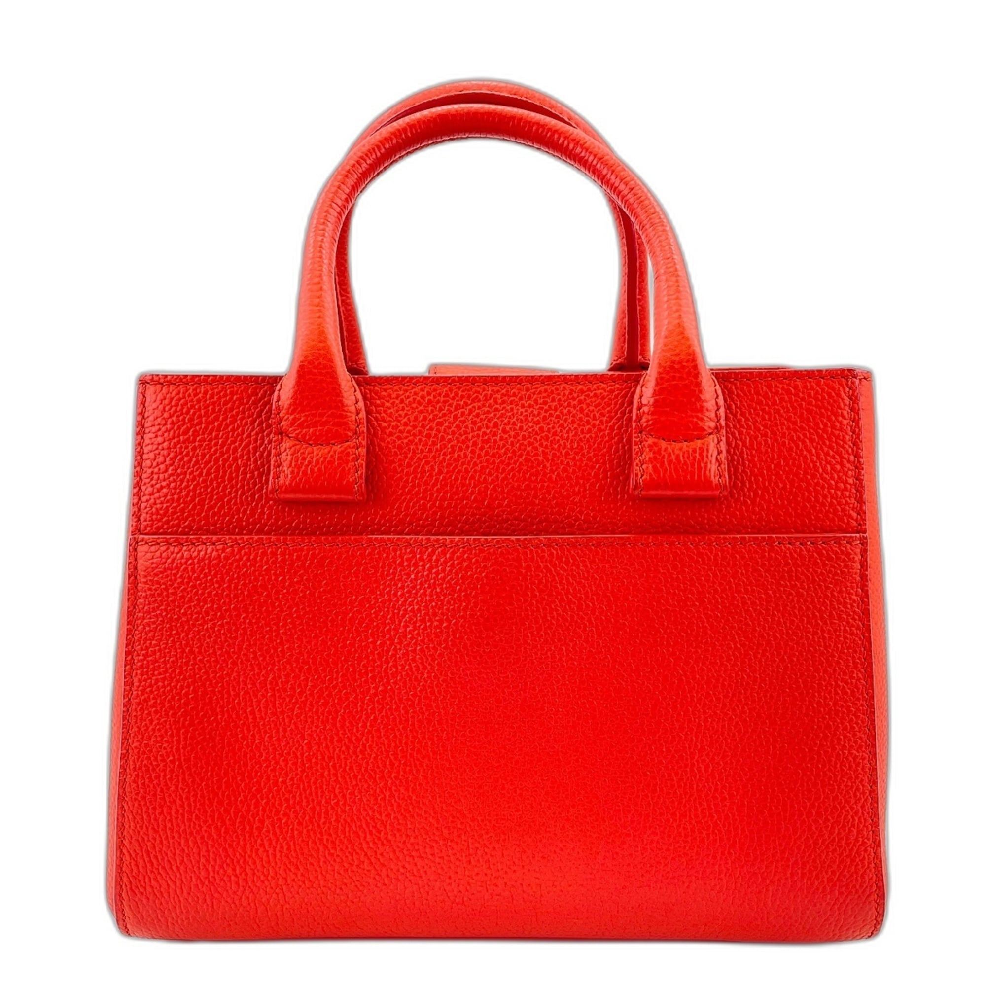 Chanel Orange Handbag (Pre-Owned)
