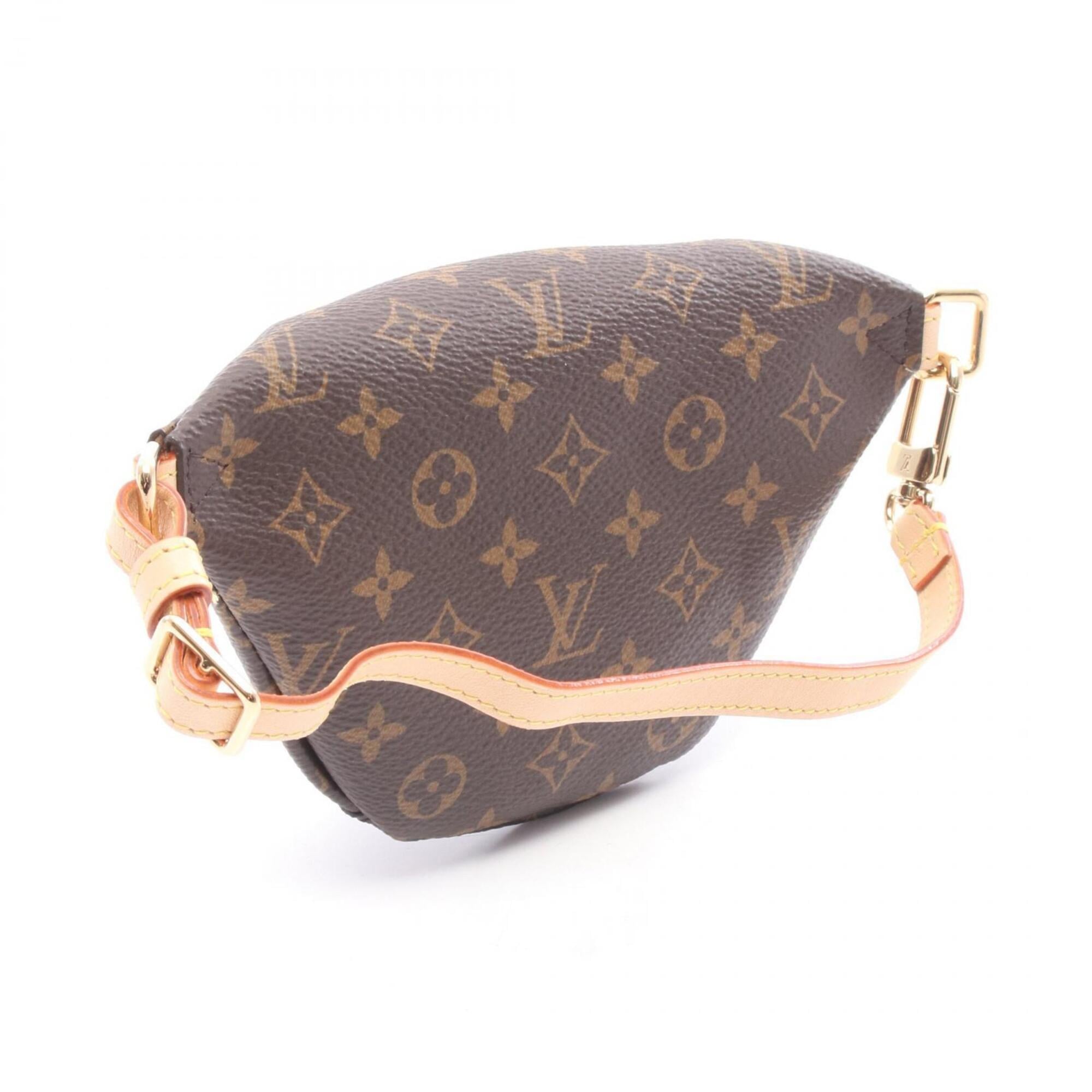 Louis Vuitton Brown Monogram Monogram Leather Coated Canvas Fanny Pack Handbag (Pre-Owned)