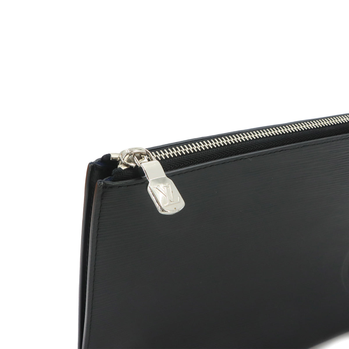 Louis Vuitton Noir Epi Leather Clutch Bag Pochette (Pre-Owned)
