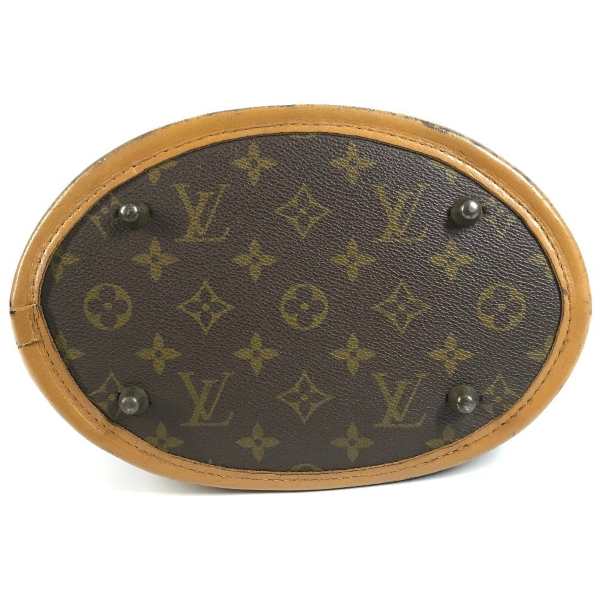 Louis Vuitton Brown Monogram Handbag Shoulder Bag Tote Bag (Pre-Owned)