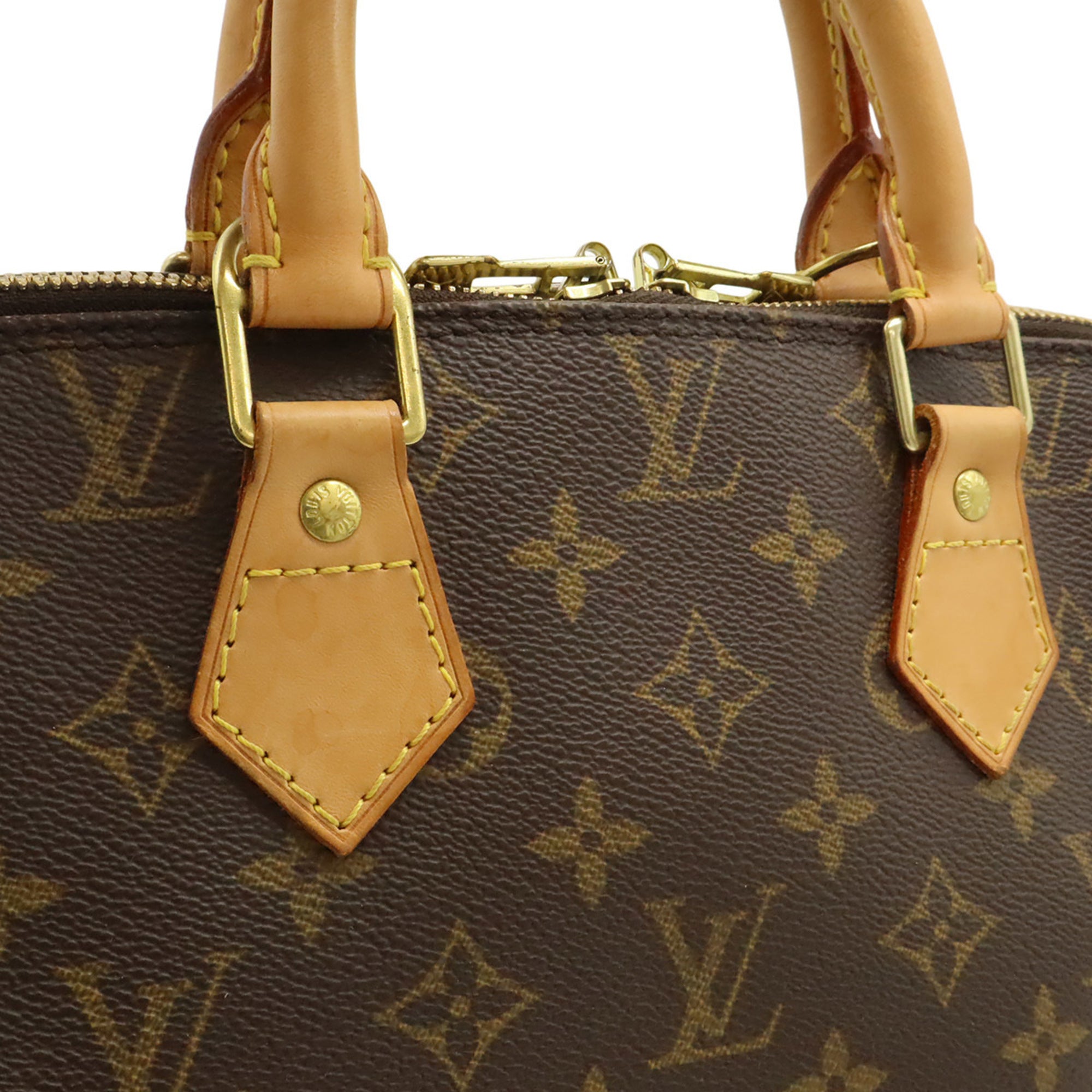 Louis Vuitton Brown Monogram Handbag (Pre-Owned)