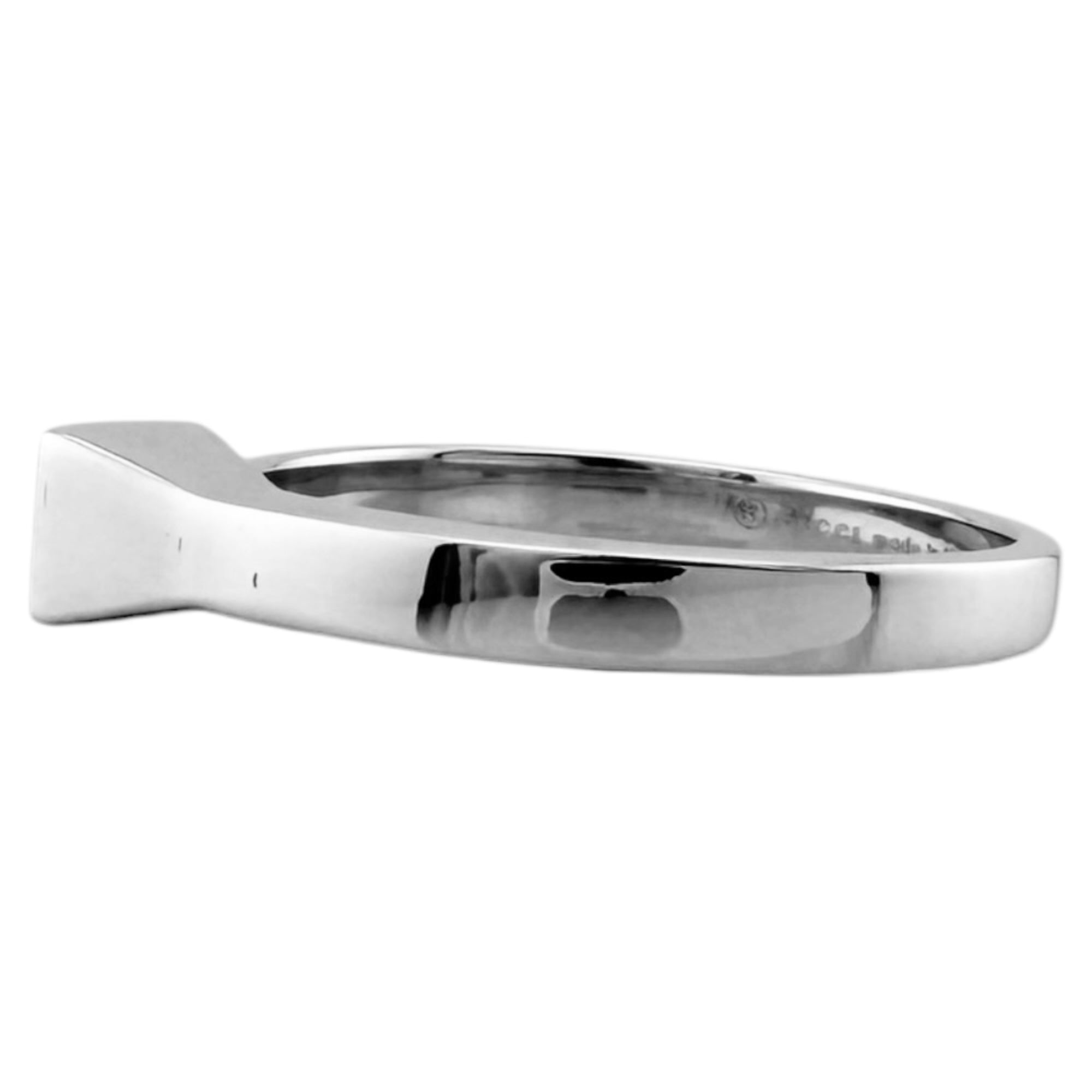 Gucci White Gold White Gold (18K) Band Ring (Pre-Owned)