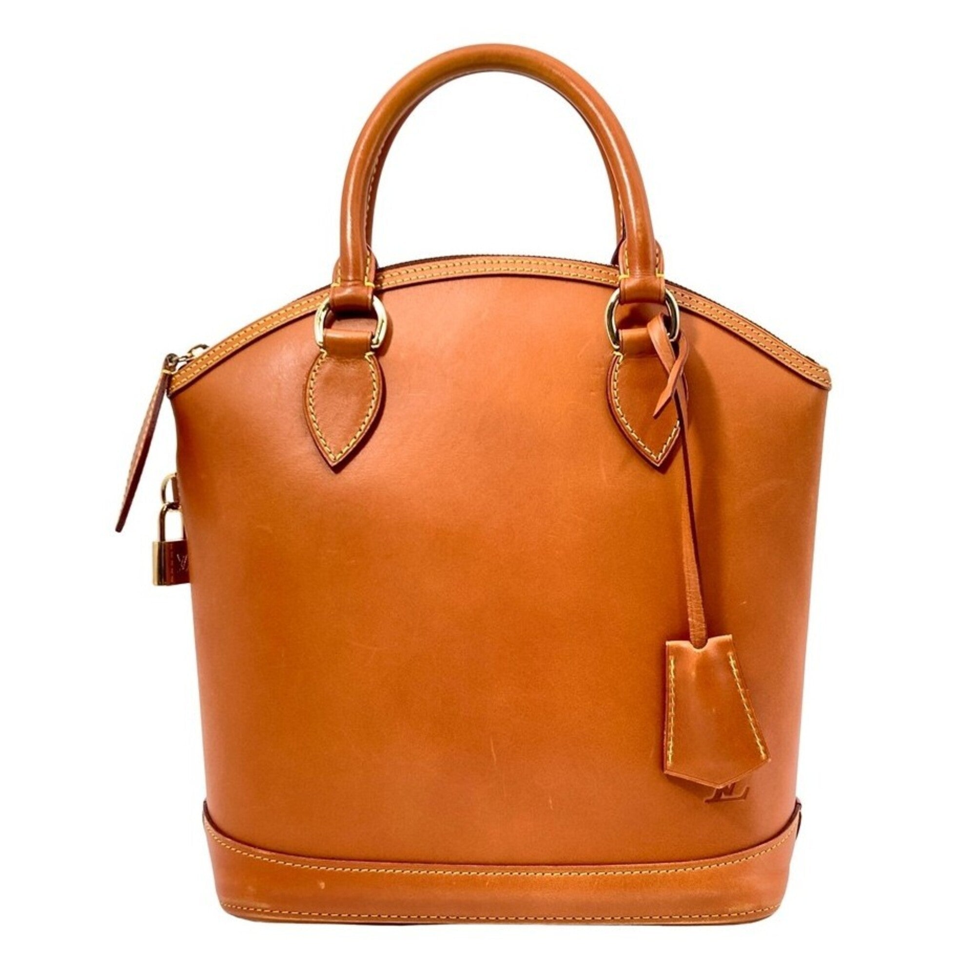 Louis Vuitton Camel Nomade Leather Handbag (Pre-Owned)