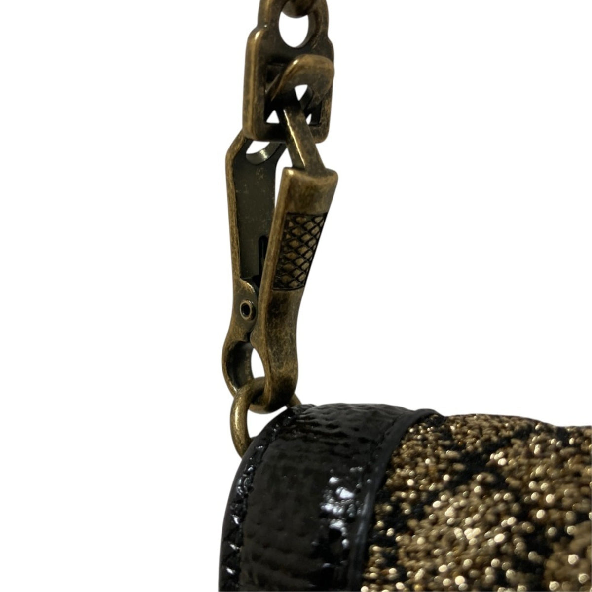 Bottega Veneta Intrecciato Black Intrecciato Shoulder Bag (Pre-Owned)