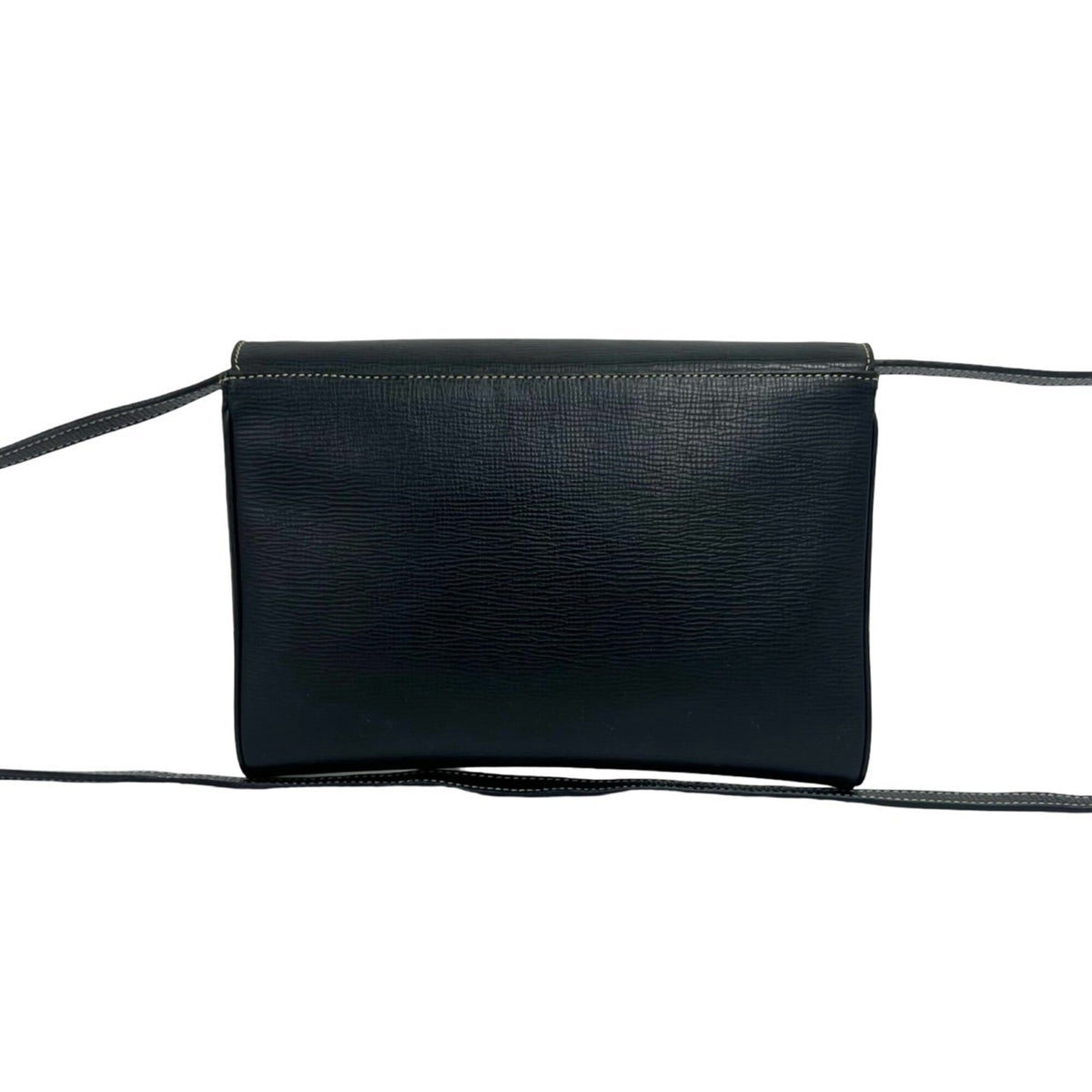Celine Black Leather Pochette Shoulder Bag (Pre-Owned)