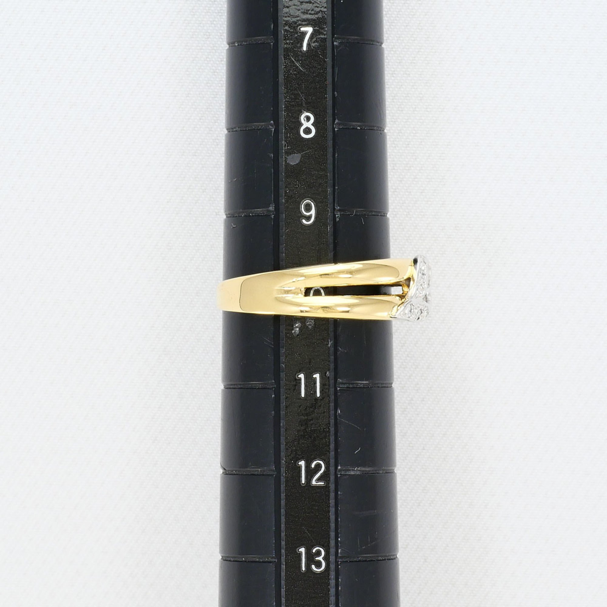 Unbranded White Gold Yellow Gold Yellow Gold (18K) White Gold (18K) Band Ring (Pre-Owned)