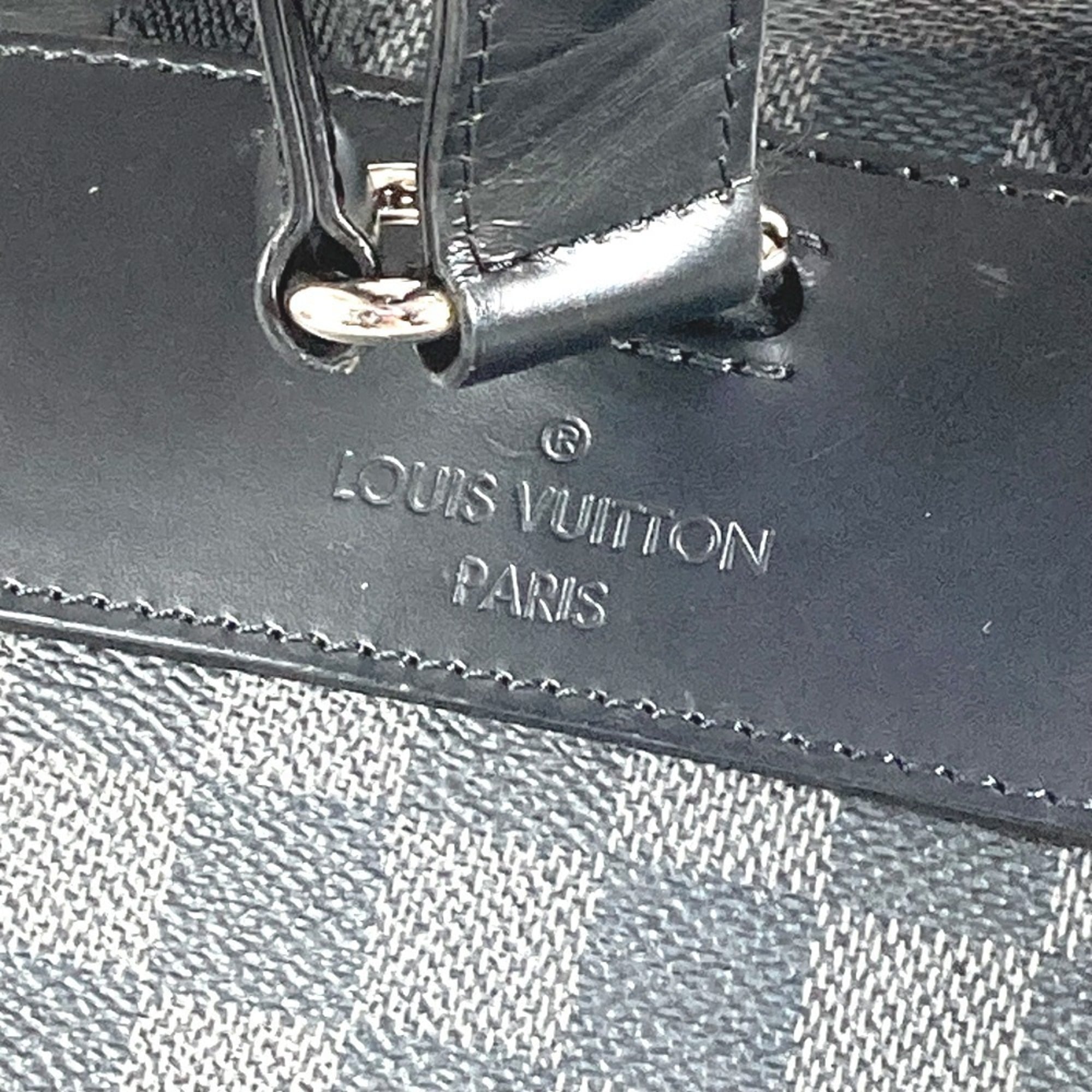 Louis Vuitton Black Damier Graphite Backpack (Pre-Owned)