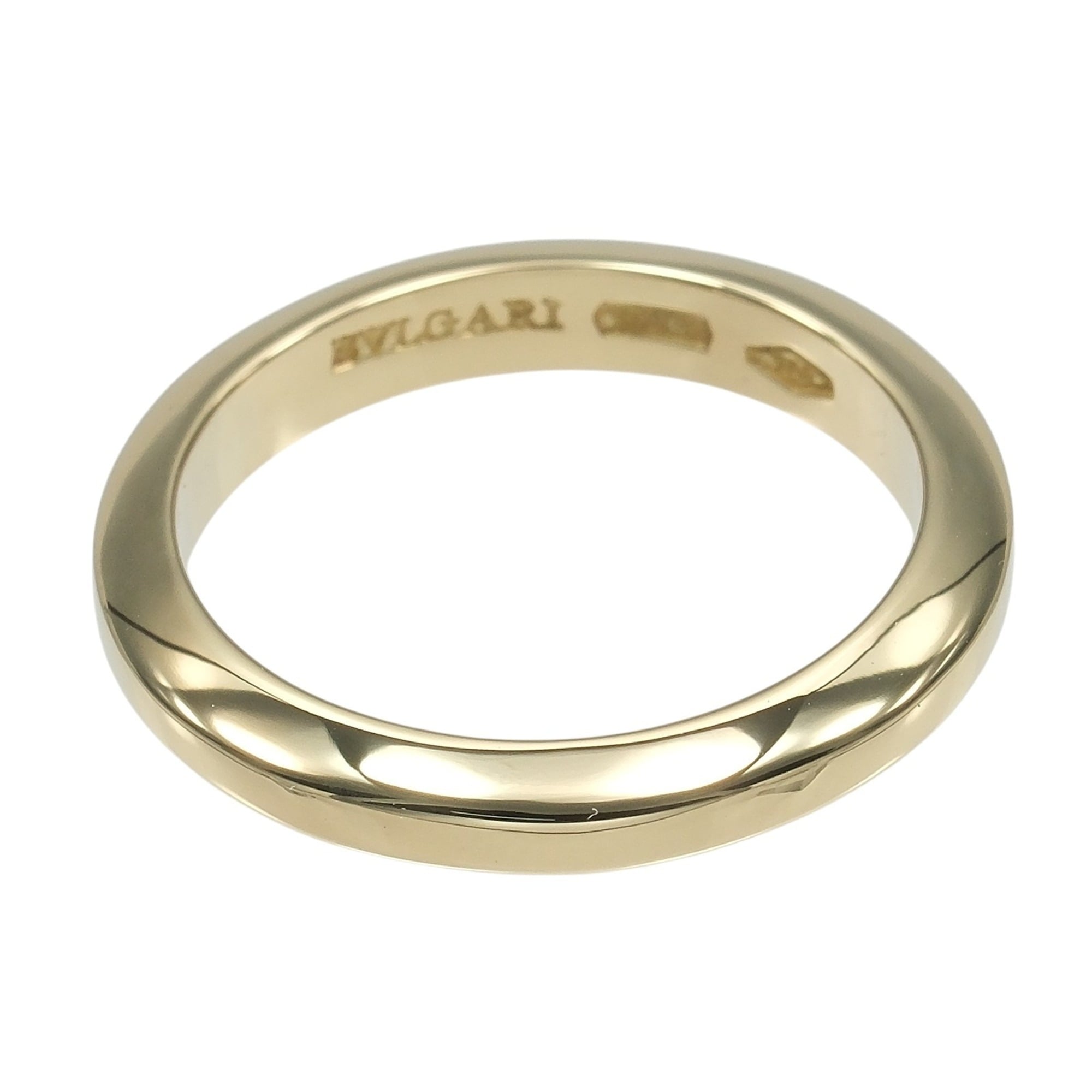 Bvlgari Yellow Gold Yellow Gold (18K) Band Ring (Pre-Owned)