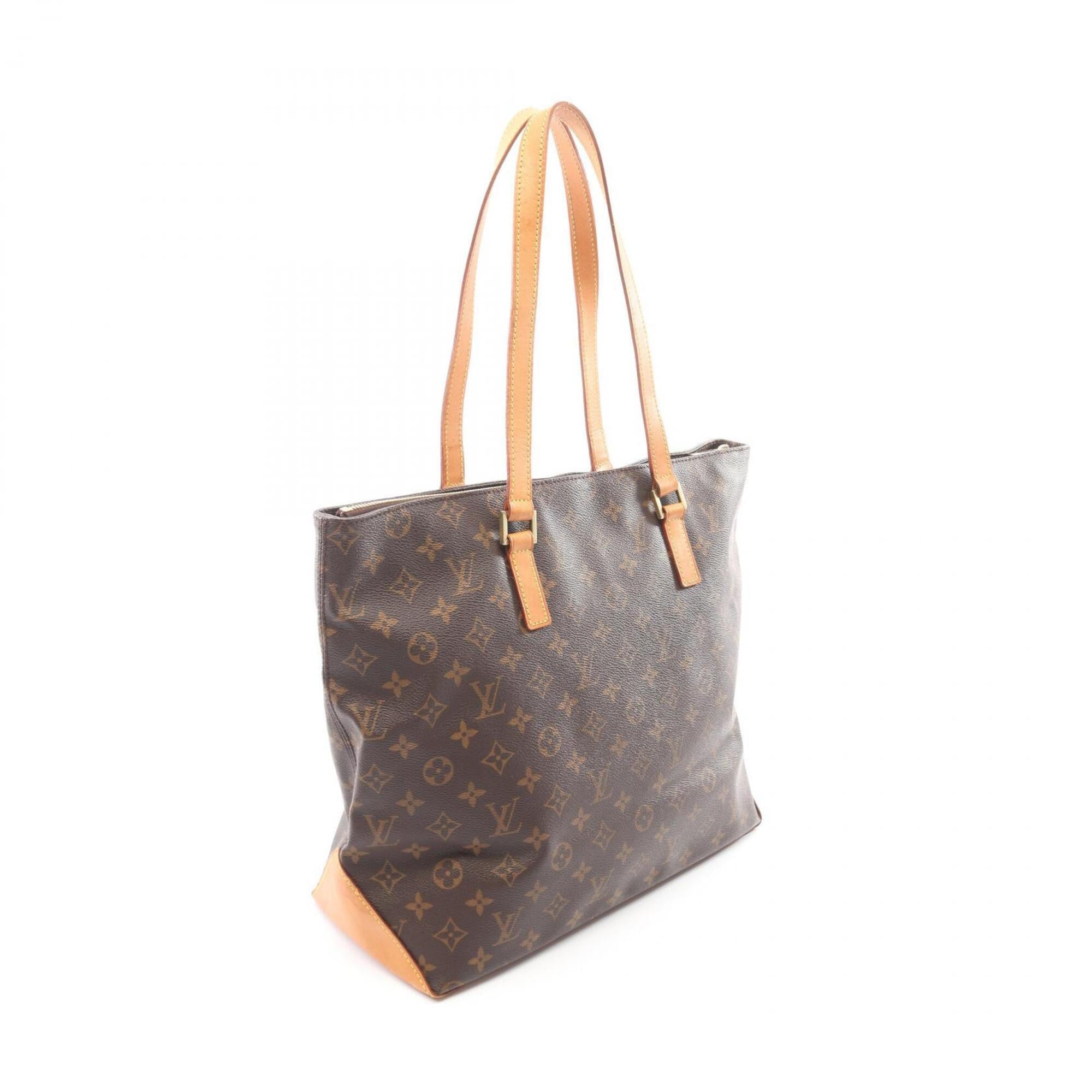 Louis Vuitton Brown Pvc Leather Handbag Tote Bag (Pre-Owned)