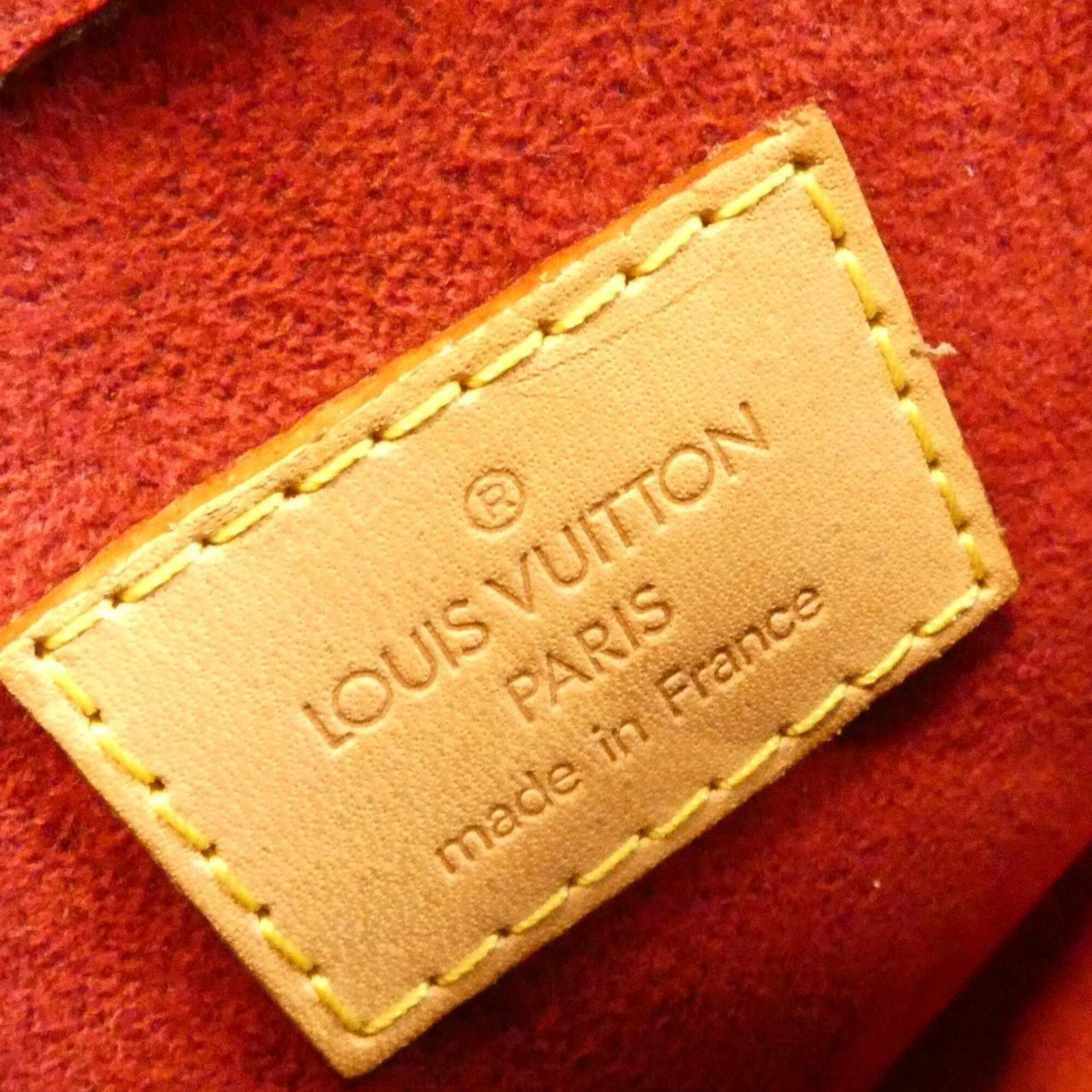 Louis Vuitton Brown Coated Canvas Shoulder Bag (Pre-Owned)