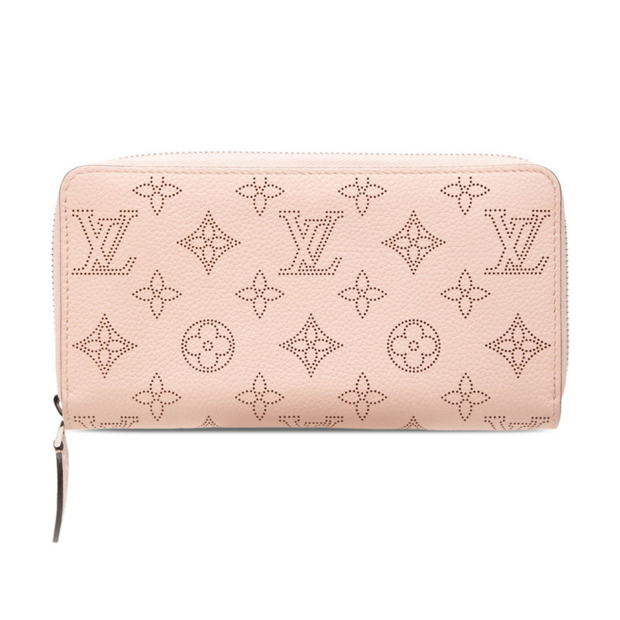 Louis Vuitton Pink Leather Long Wallet (Bi-Fold) (Pre-Owned)