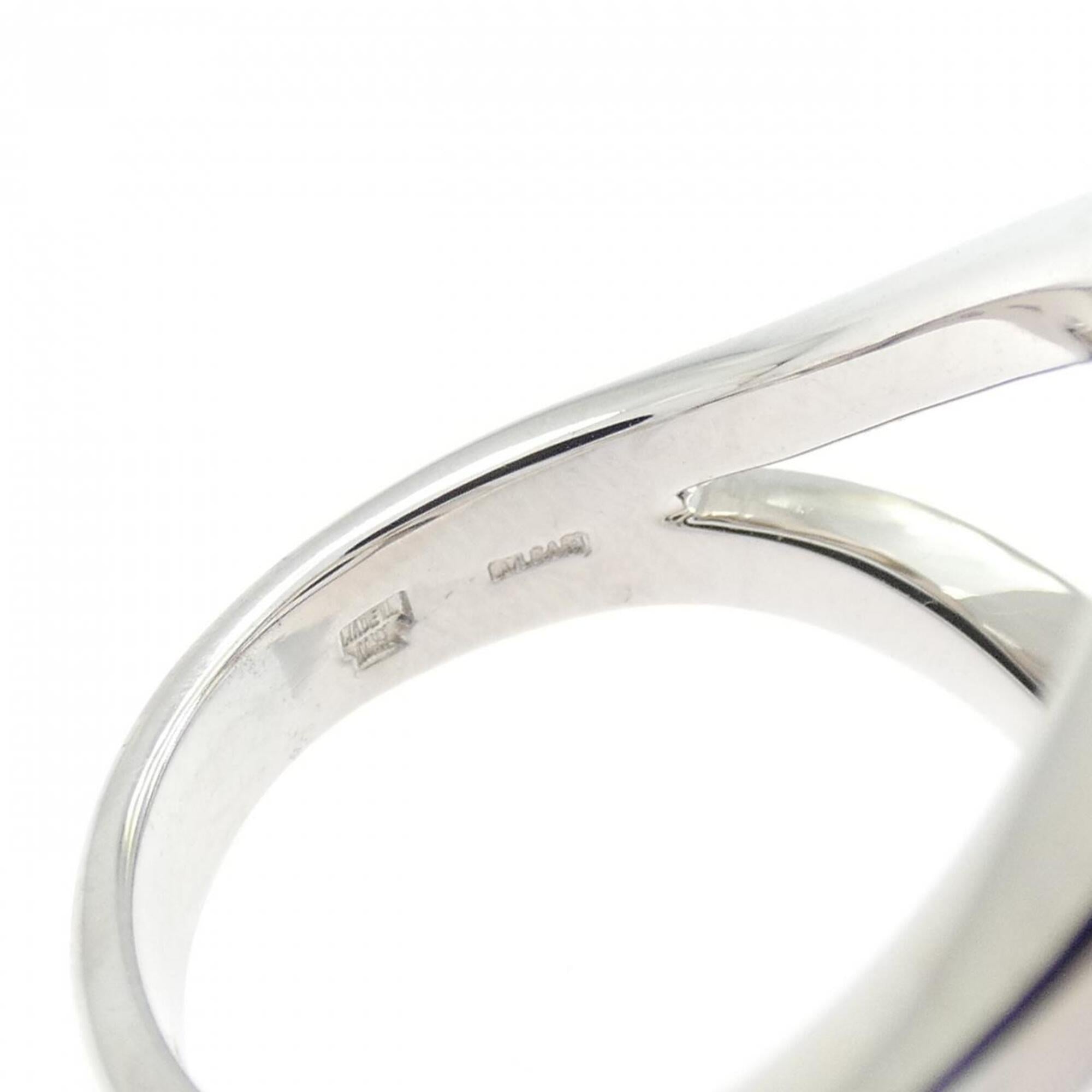 Bvlgari Bvlgari Bvlgari White Gold (18K) Band Ring (Pre-Owned)