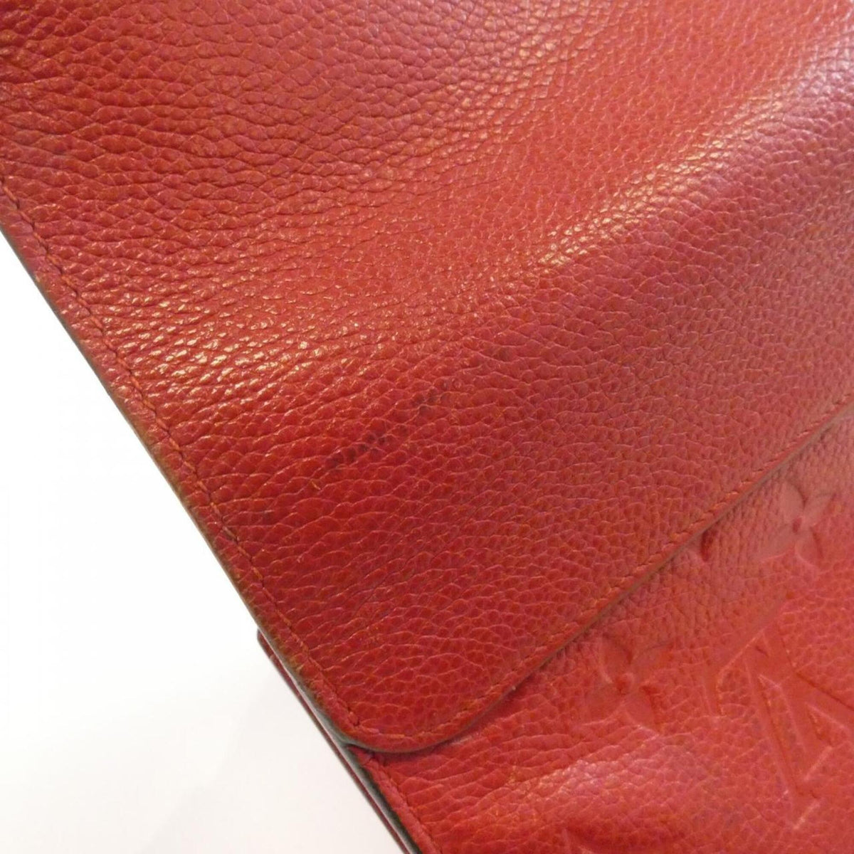 Louis Vuitton Red Color Leather (Pre-Owned)