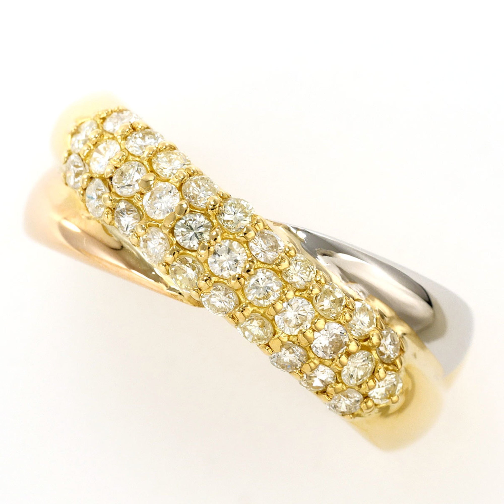 Unbranded Pink Gold Platinum Yellow Gold Yellow Gold (18K) Pink Gold (18K) Platinum 900 Band Ring (Pre-Owned)