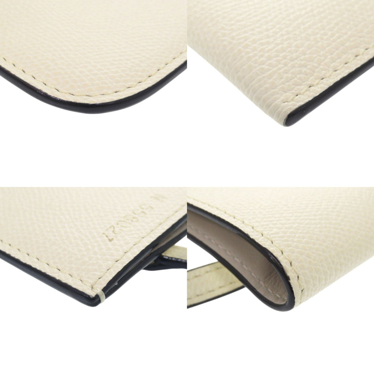 Valextra White Leather Shoulder Bag (Pre-Owned)